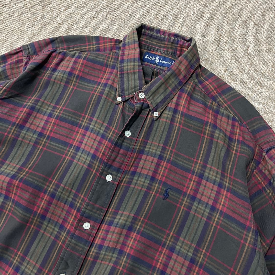 폴로 랄프로렌 체크셔츠 상품이미지3