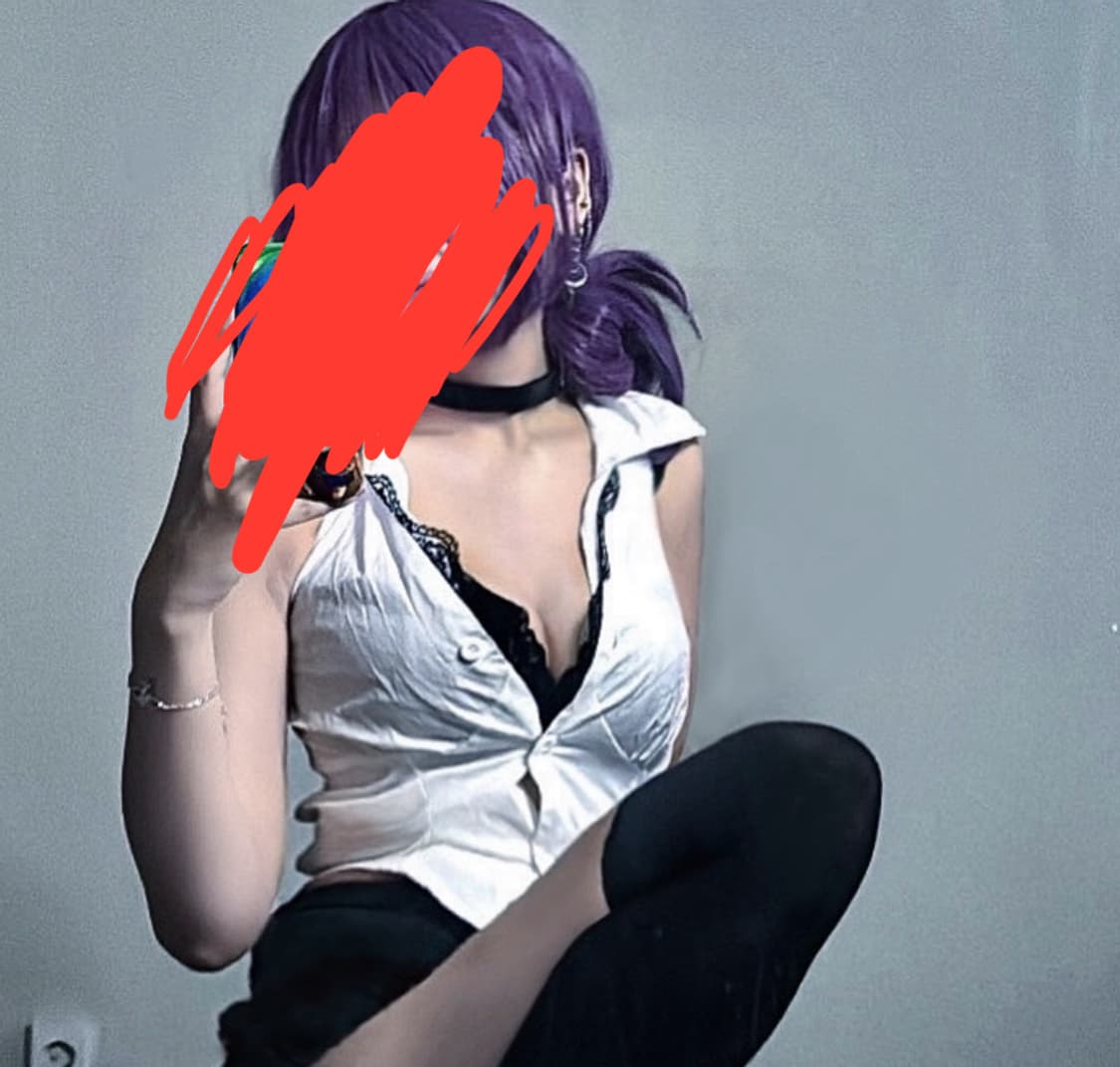 고딕 펑크 레이스 셔츠 상품이미지1