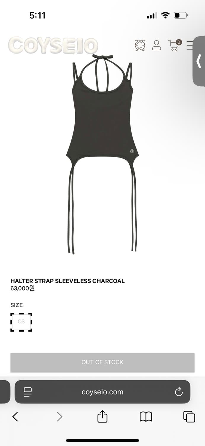 코이세이오 sleeveless  상품이미지1