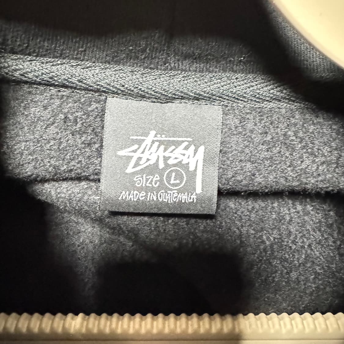 스투시 베이직 후드(L) 미시착 새상품 상품이미지2