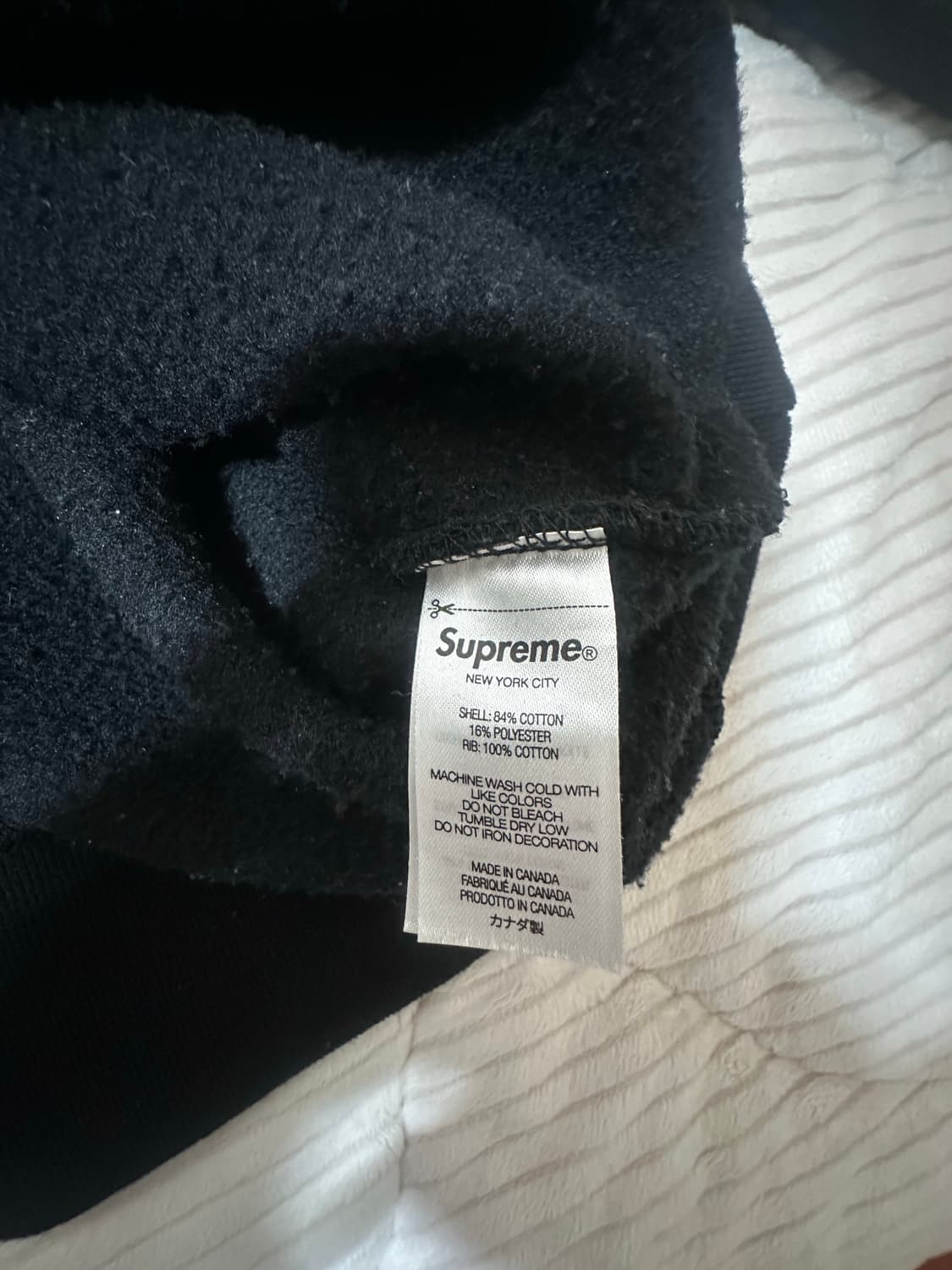 슈프림 스몰박스 맨투맨 (Canada Large) 상품이미지5