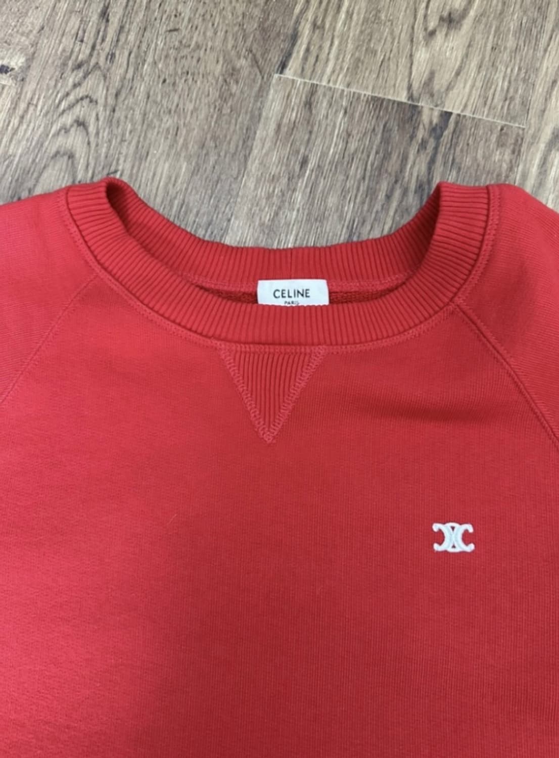 [블랙핑크 리사님 착용] 셀린느 트리옹프 컬리지 스웻셔츠 상품이미지2