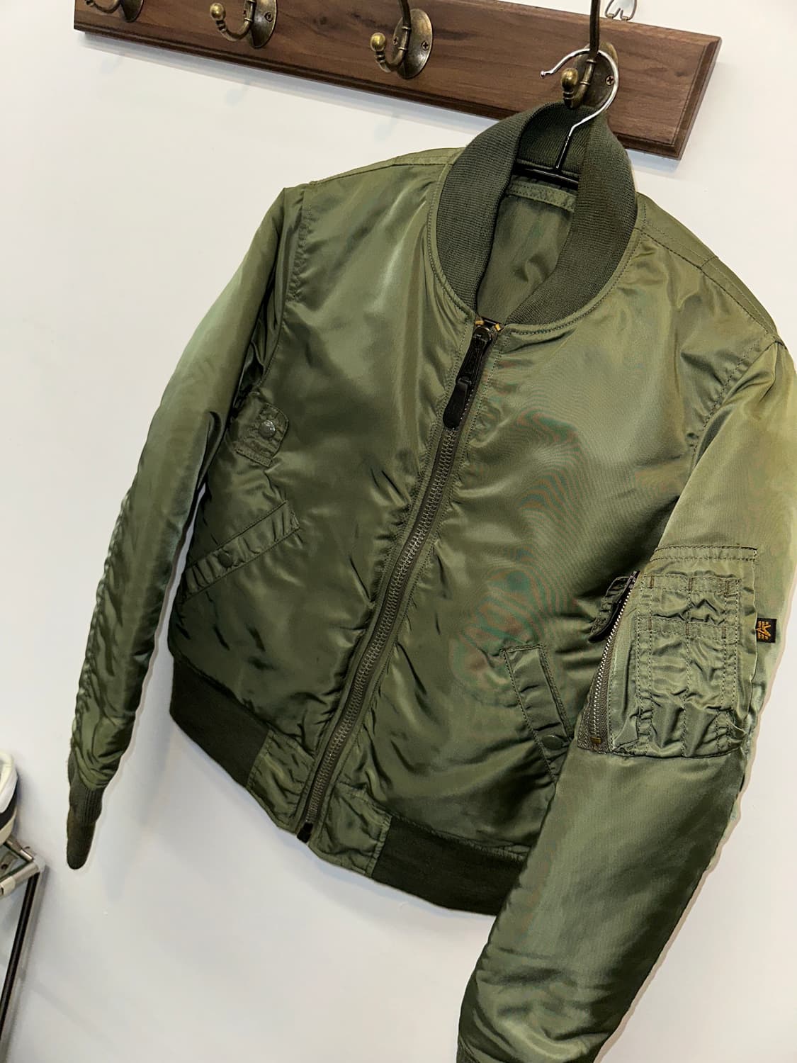 패딩)y2k 알파인더스트리 ma-1 (우먼) M  리버시블 상품이미지2