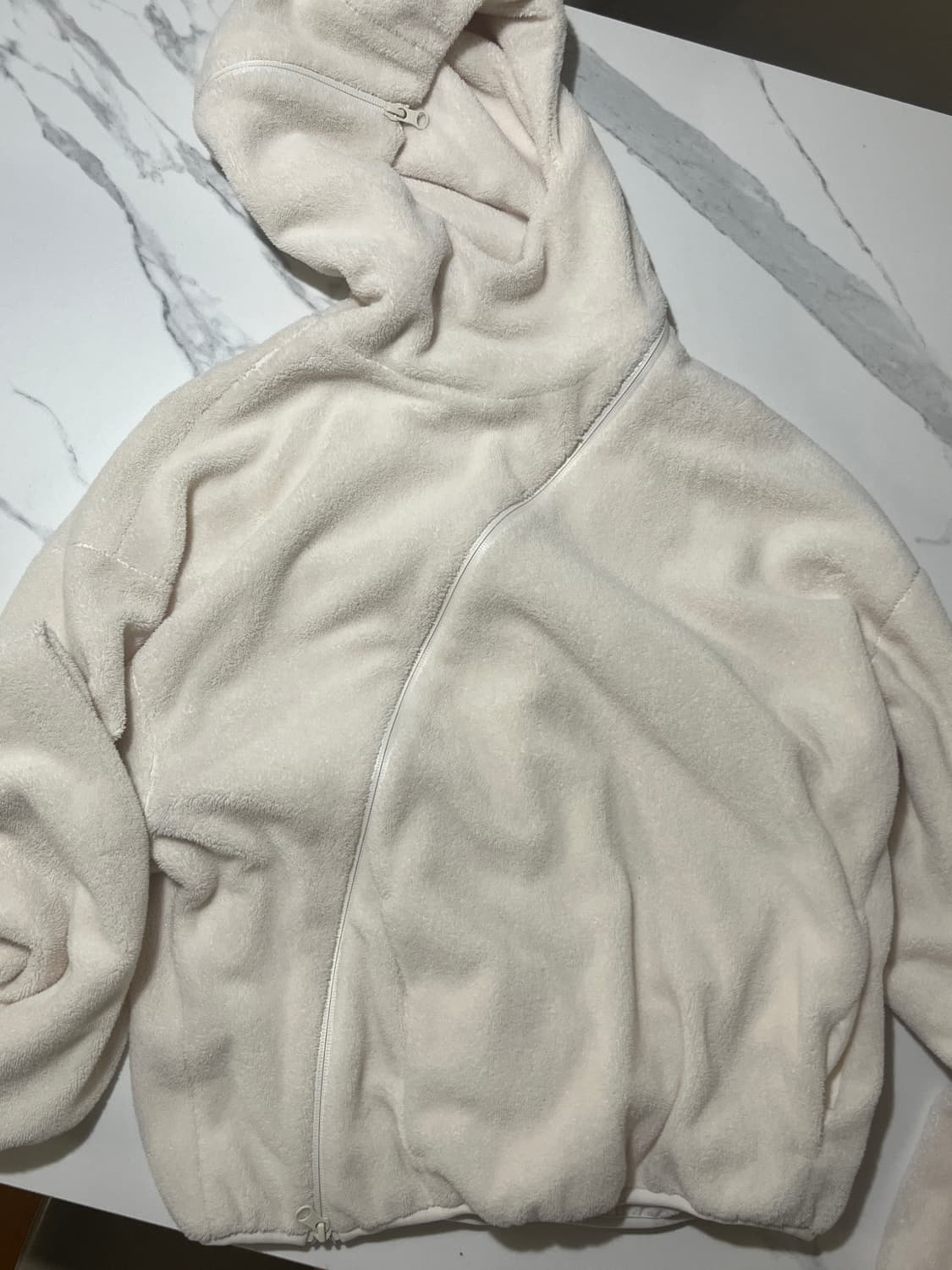 paf 5.1 hoodie center ivory (xs) 상품이미지3