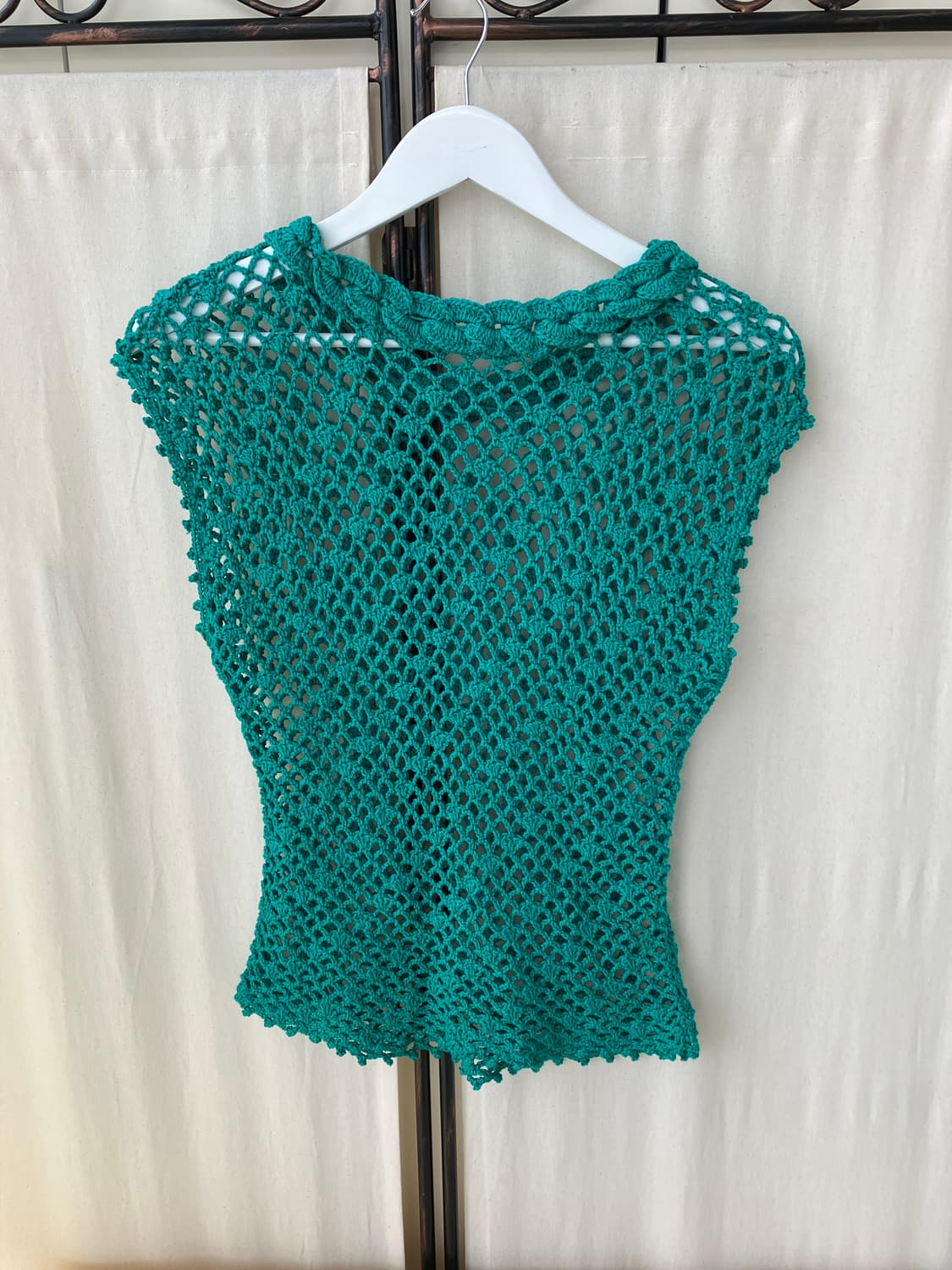 rose net layered sleeveless 상품이미지5