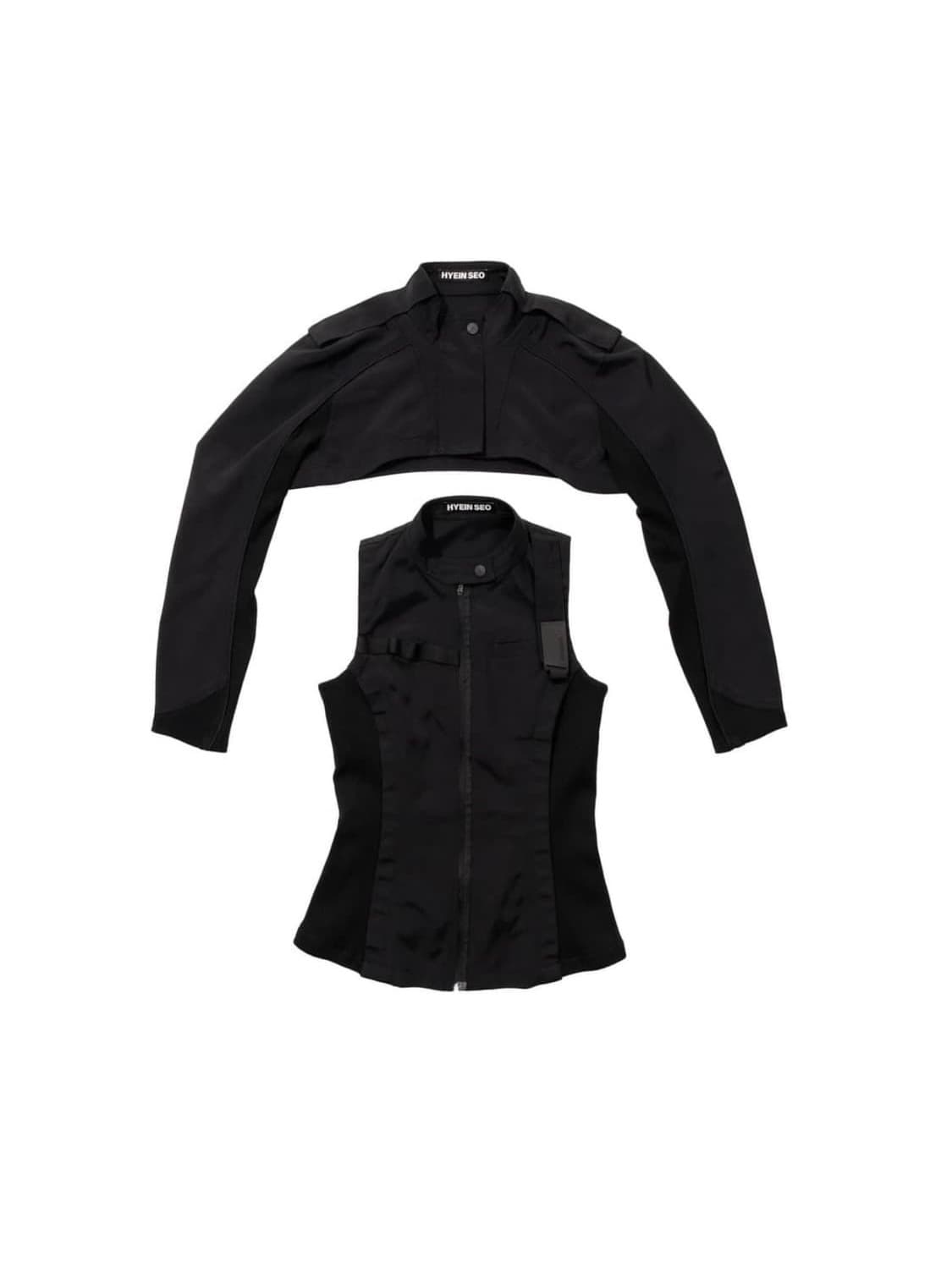 Hyeinseo(혜인서) | Double Layer Moto Jacket 상품이미지3