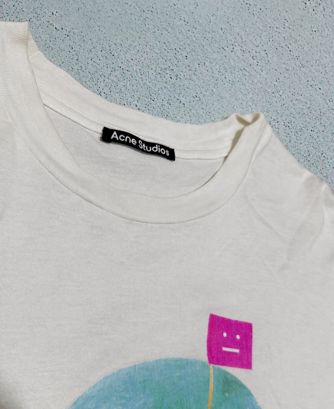 ACNE STUDIOS 버거 프린트 티셔츠 상품이미지4