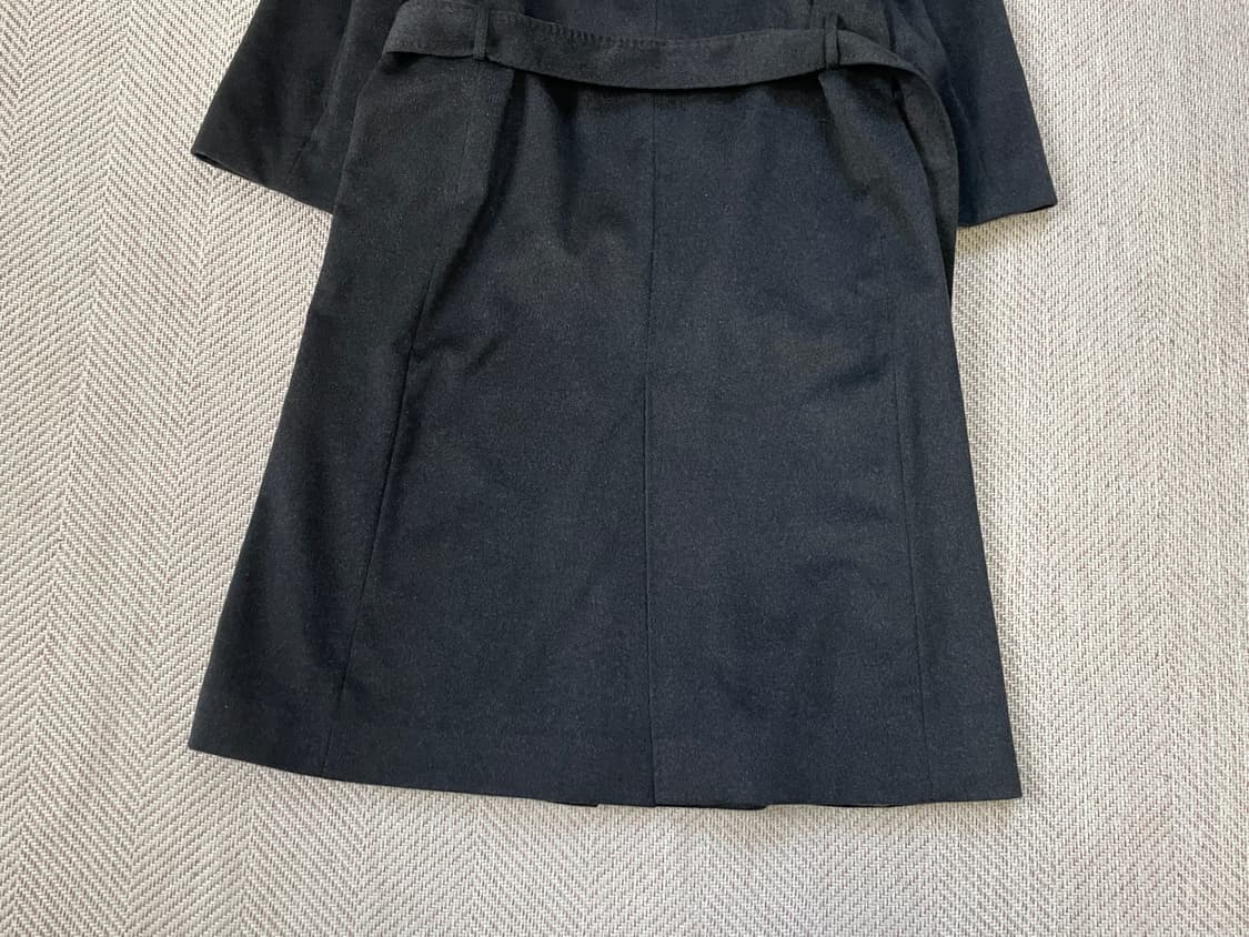 발망 폭스 퍼 칼라 캐시미어 롱 코트 J03490 상품이미지7