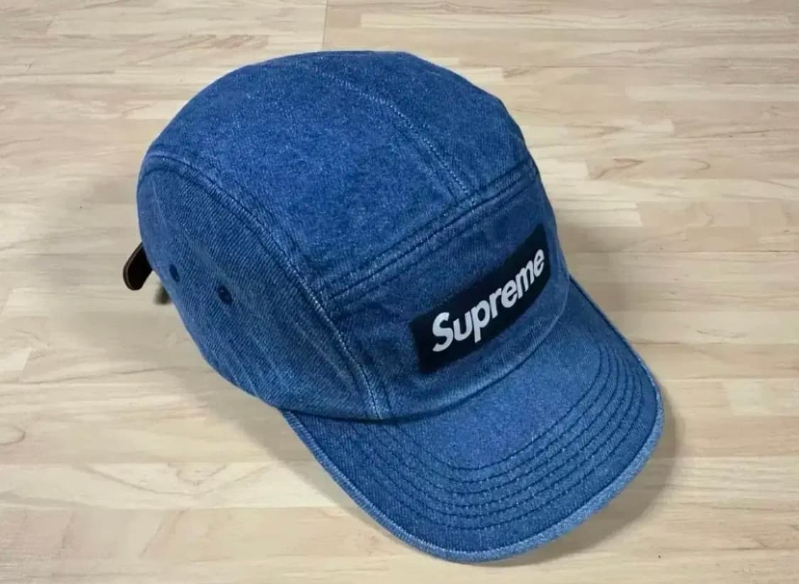 23FW 슈프림 워시드 치노 트윌 캠프캡 1회착 상품이미지1