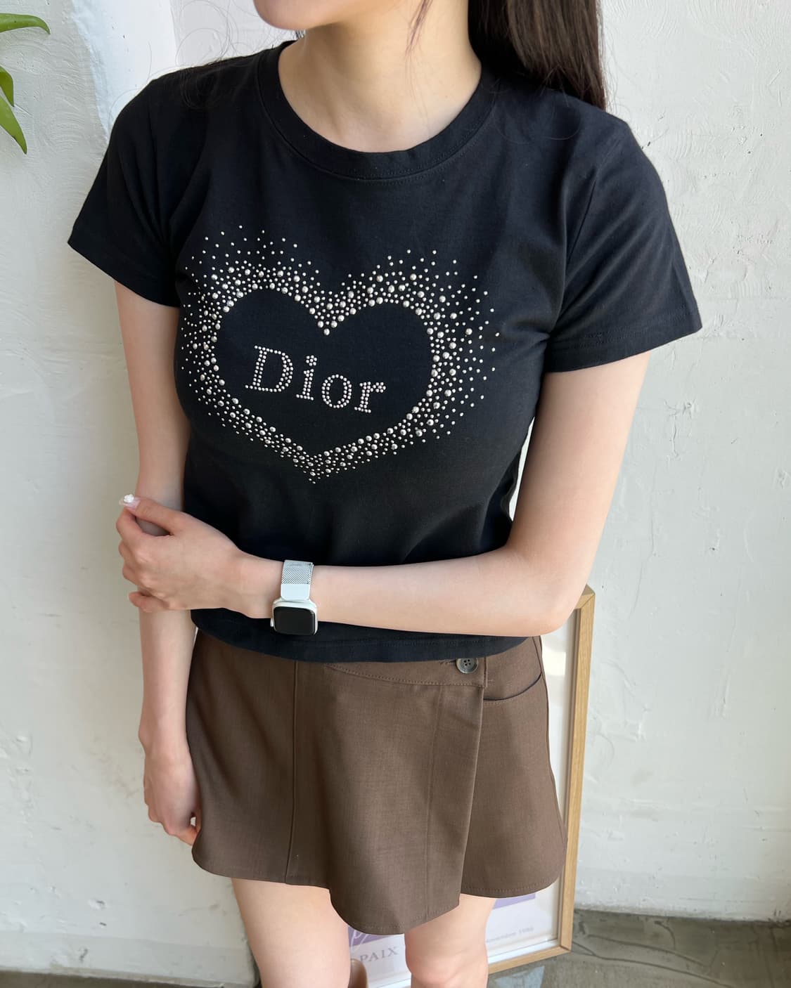 [christiandior] 디올 비즈 티셔츠 상품이미지2