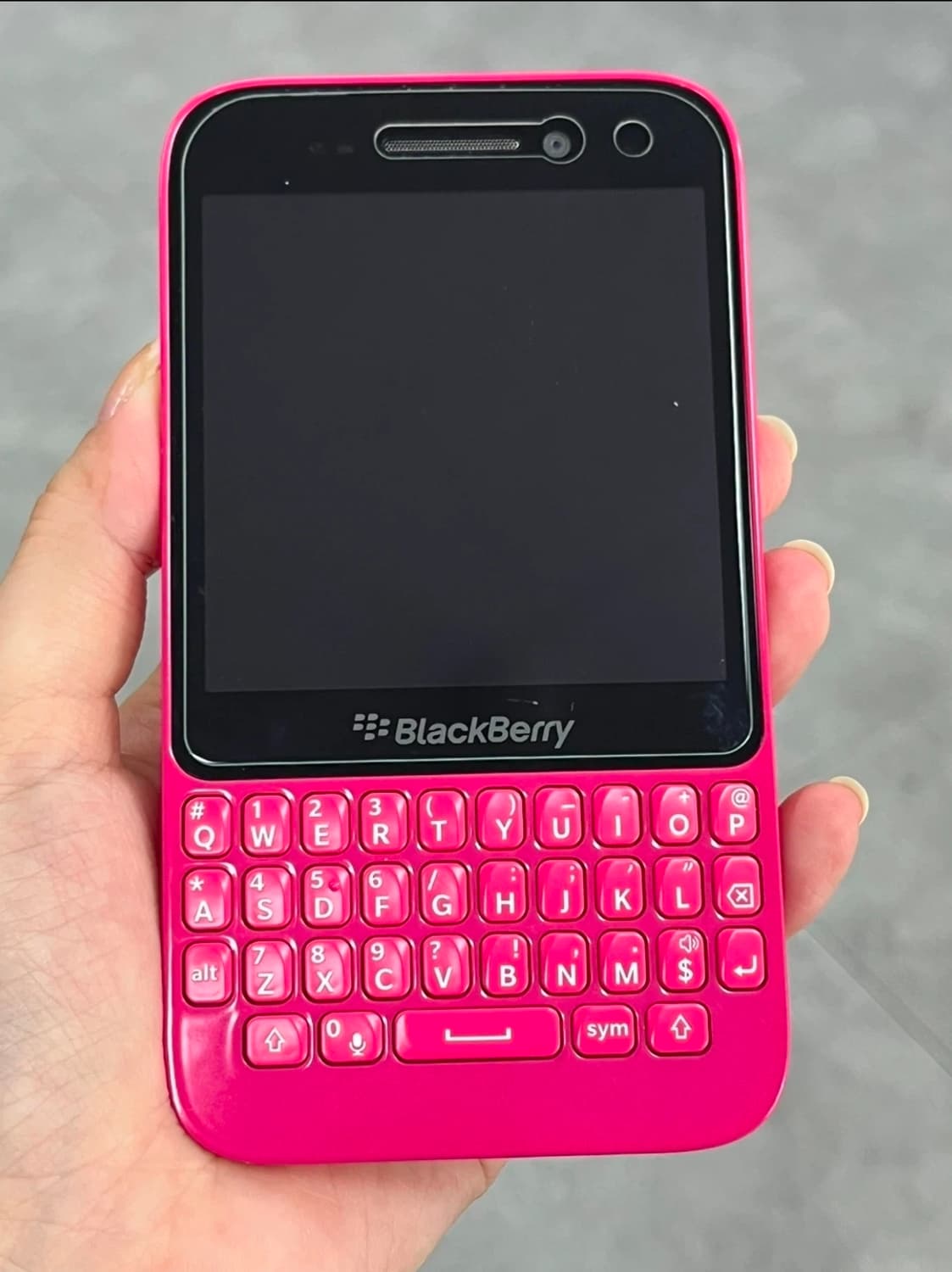 블랙베리 Q5 핑크 S급 상품이미지3