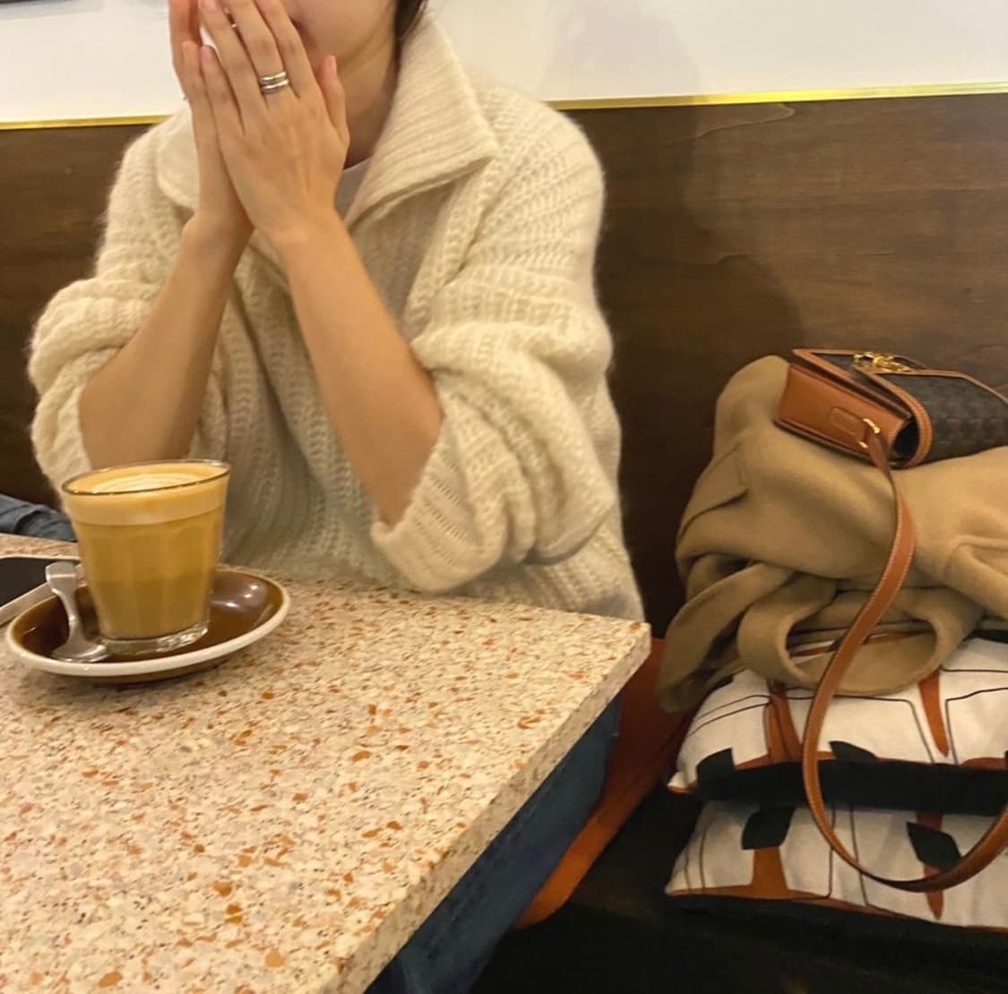 바쉬 오버사이즈 풀오버 블랑 에크루 아이보리 바앤쉬 상품이미지6