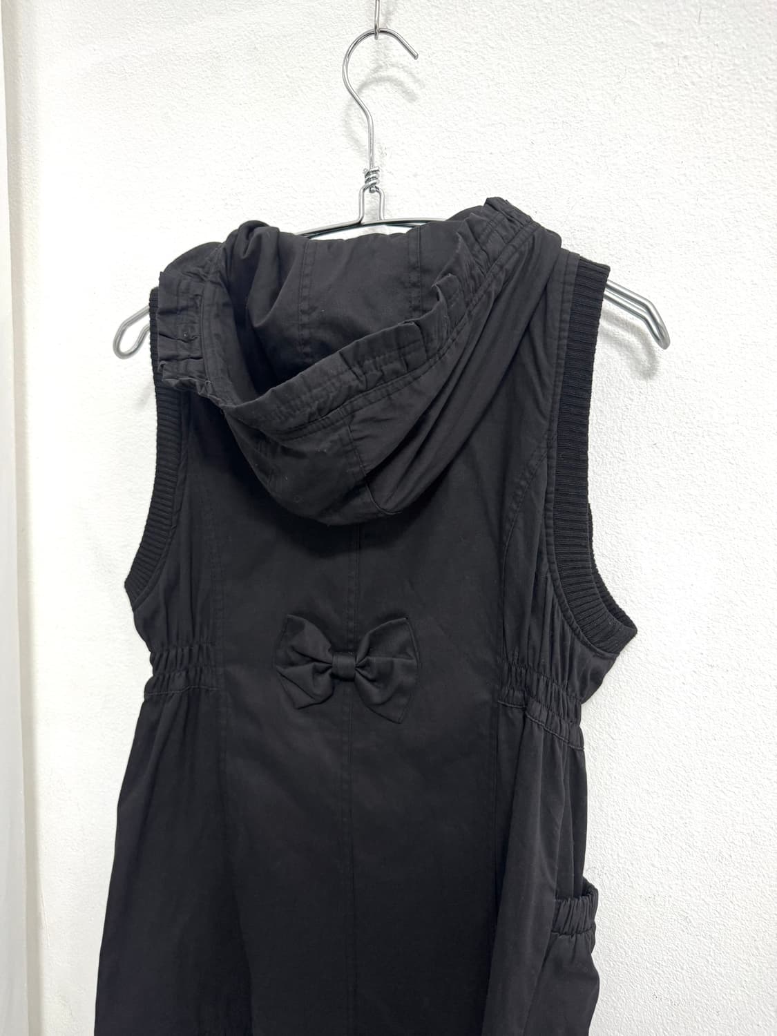 Zip-Up Button Hoodie Dress 상품이미지2