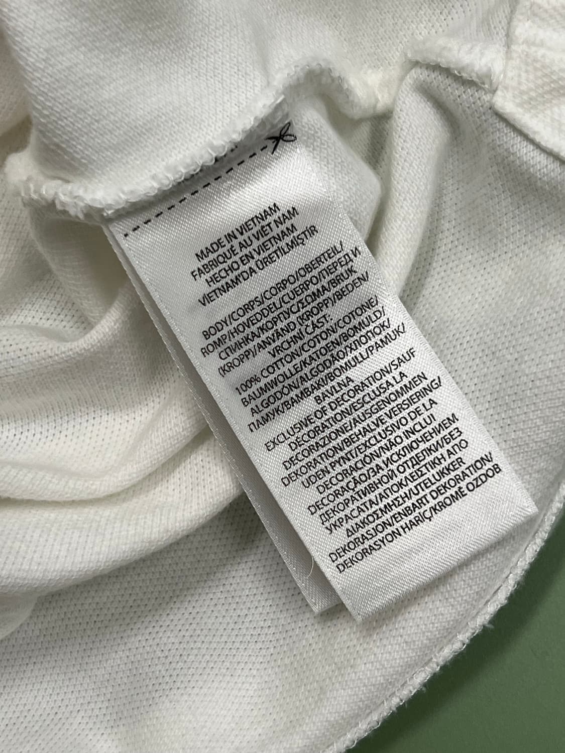 (M) 폴로 랄프로렌 커스텀 핏 PK 카라 티 화이트 상품이미지5