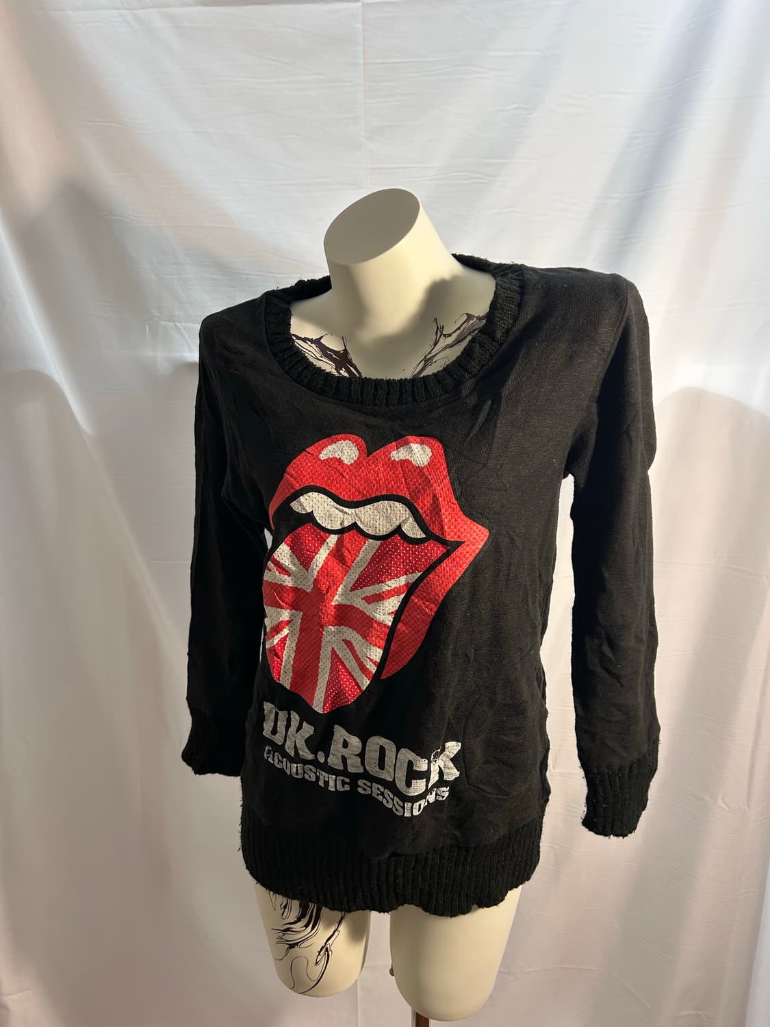 Rolling stones union jack punk sweater 상품이미지1