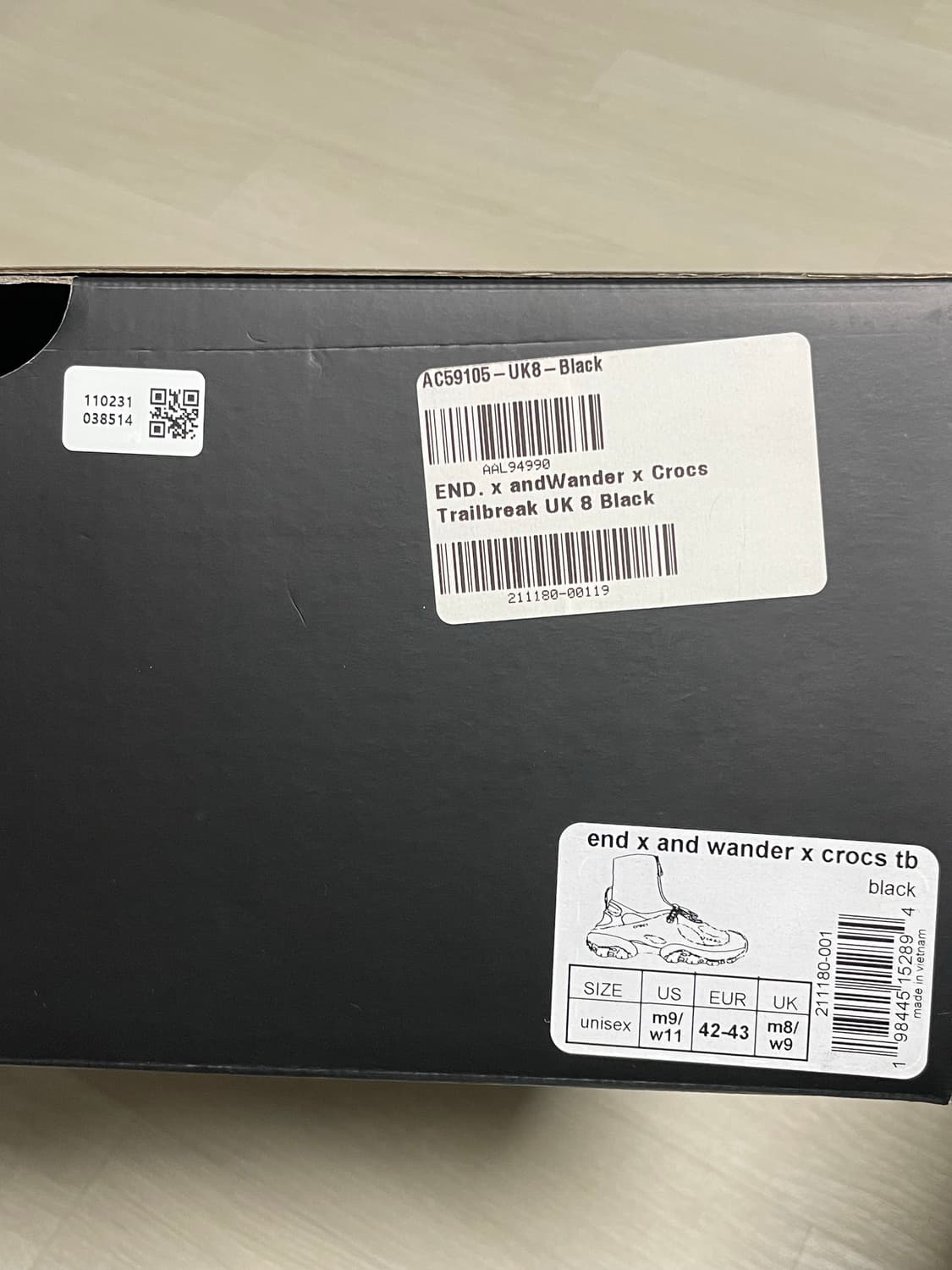 크록스x앤드원더xEND 270(새상품) 상품이미지2