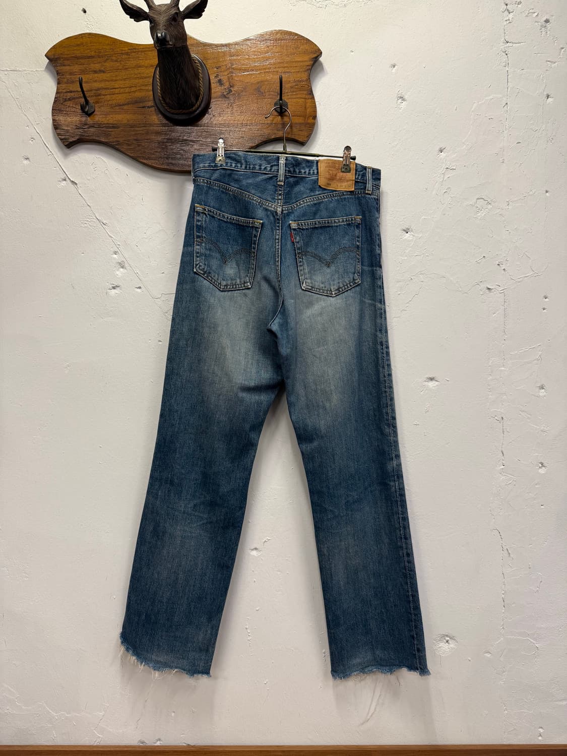 33inch) Levi’s 리바이스 508 Distressed Jeans 상품이미지2