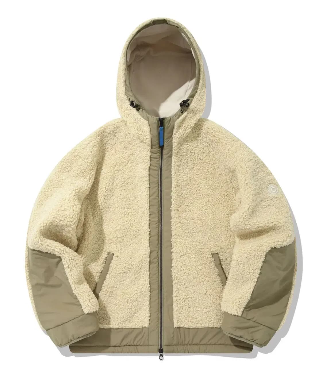 커버낫 예티 플리스 웜업 자켓 아이보리 Ssize 상품이미지1