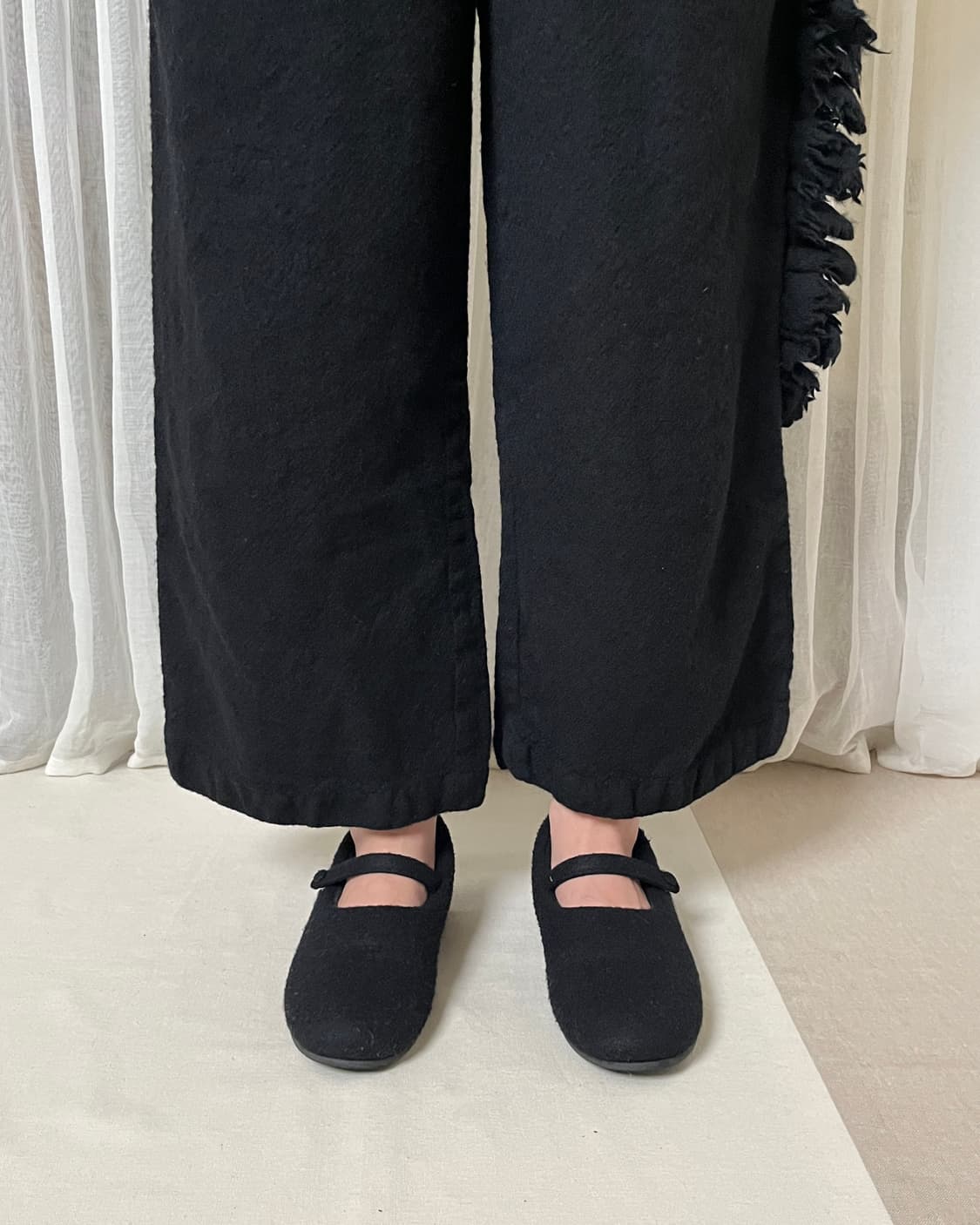 꼼데가르송 플랫 메리제인 슈즈 comme des garcons 상품이미지8