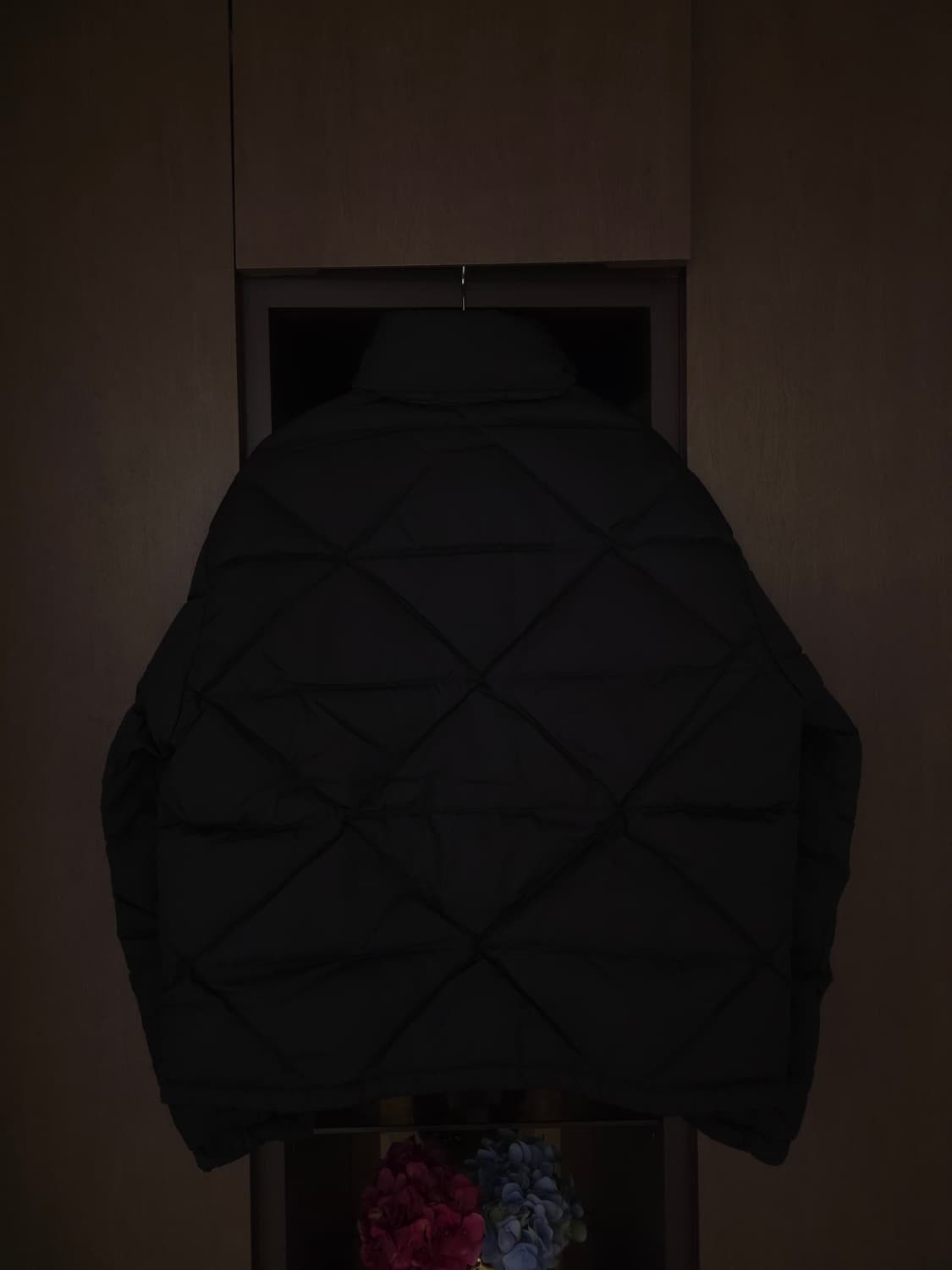 [L] 프라다 리나일론 퀄팅 패딩 블랙(SGB803) 상품이미지2