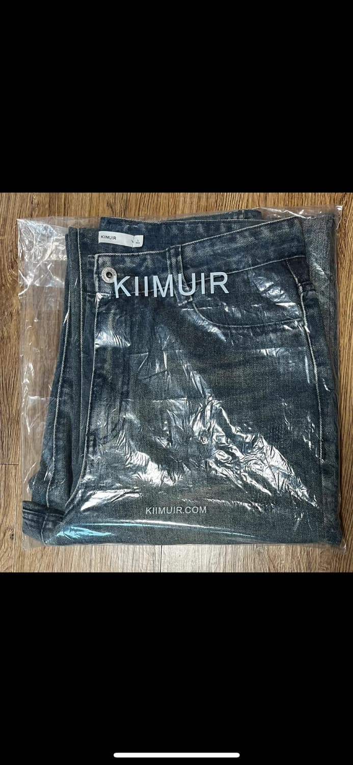 키뮤어 올데이 와이드 데님 팬츠 L 상품이미지3