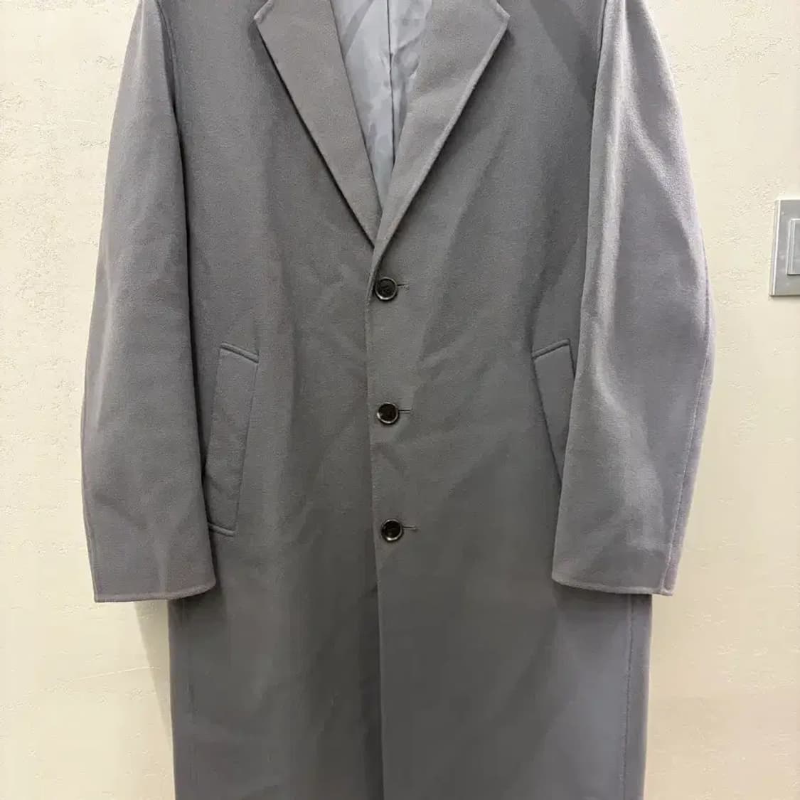Solid Homme cashmere coat gray 48 상품이미지2