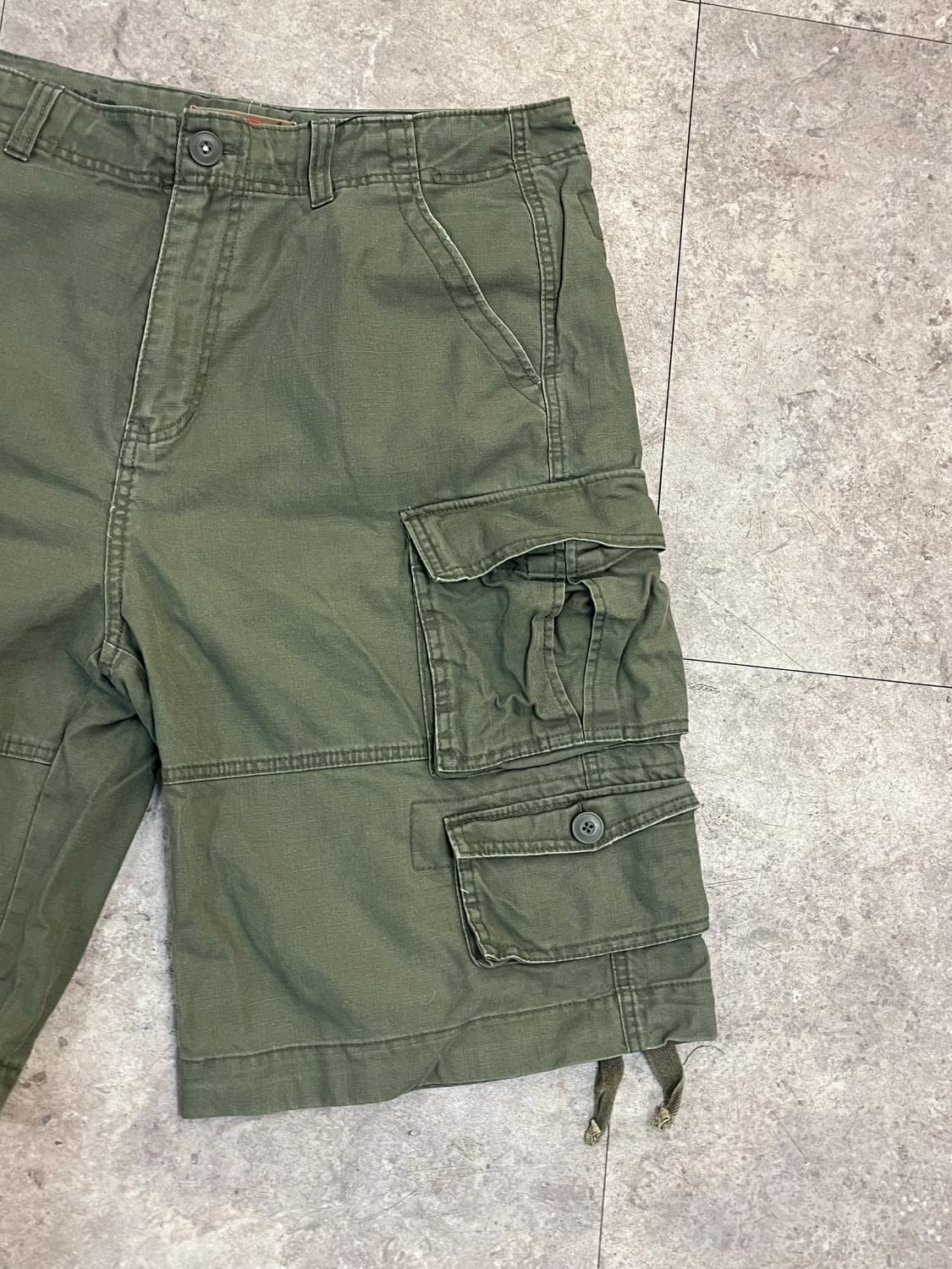 빈티지 아메리칸 카고 하프 팬츠 카키 2XL #csz3487 상품이미지5
