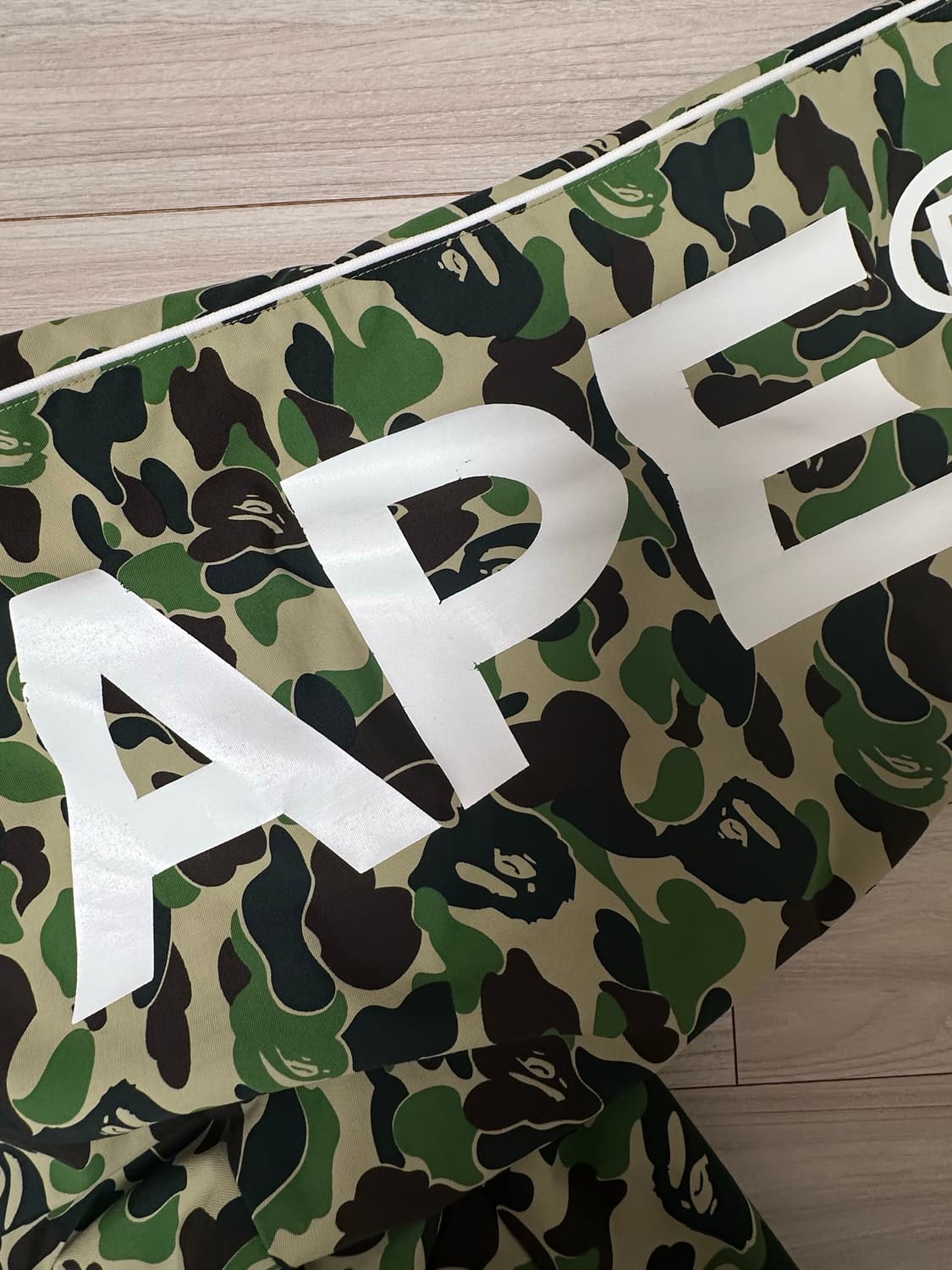 BAPE 베이프 카모 트랙 자켓 그린 상품이미지4
