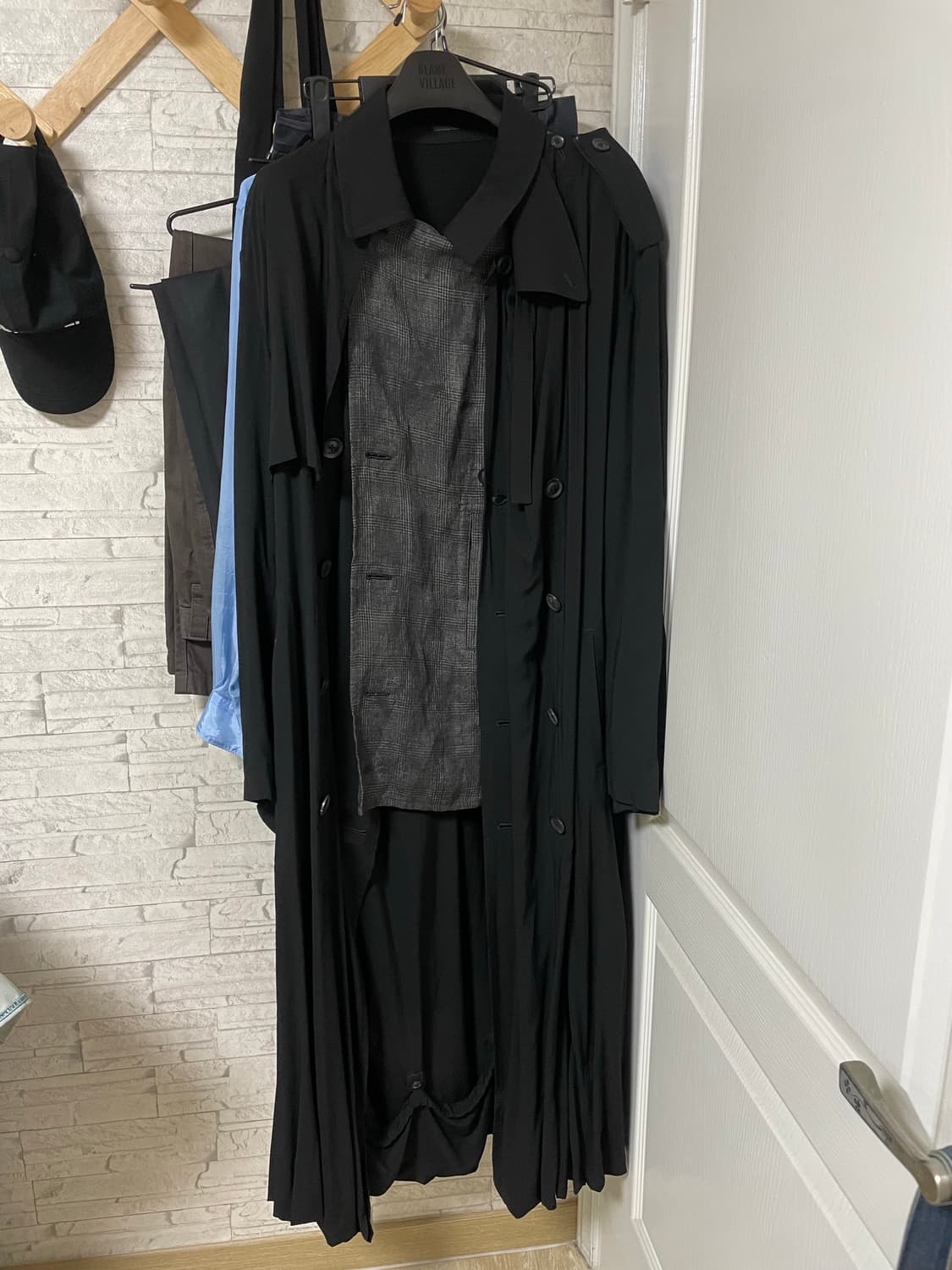 [3] 요지야마모토 뿌르옴므 22SS 트렌치코트 상품이미지2