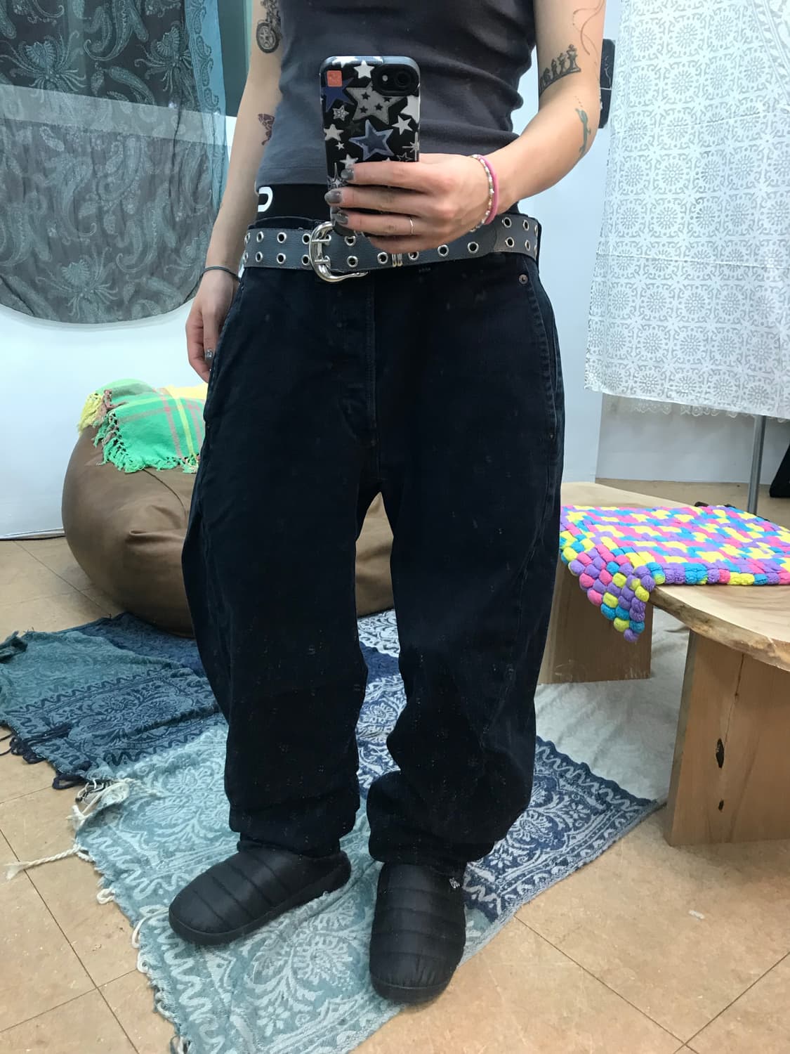 리바이스 570 네이비 스판 데님팬츠  상품이미지2