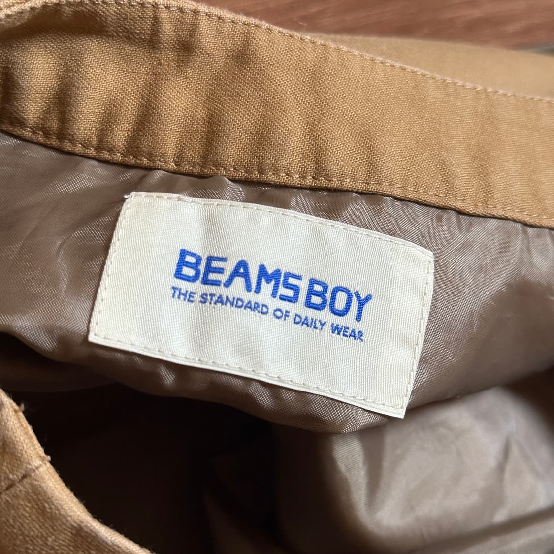 Beams Boy cotton chino skirt 상품이미지8
