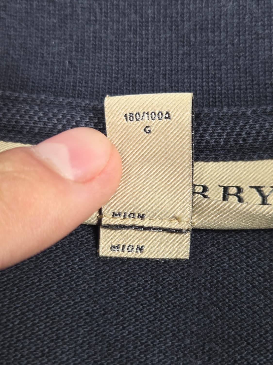 [버버리] 에퀴스트리안 나이트 로고 피케 반팔 셔츠 | S00135 상품이미지4