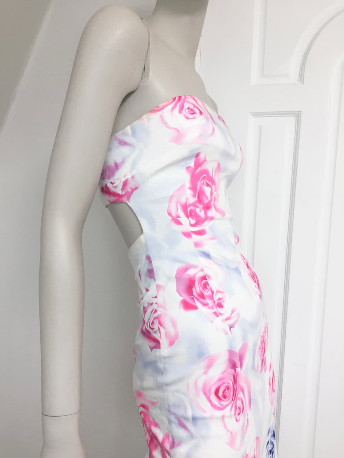 Versus 1990’s airbrush Rose mini dress 상품이미지1