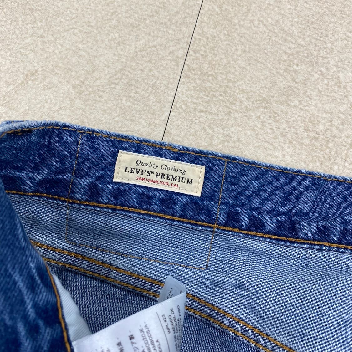 리바이스 프리미엄 빅E 555 루즈핏 데님 진(33) 상품이미지9