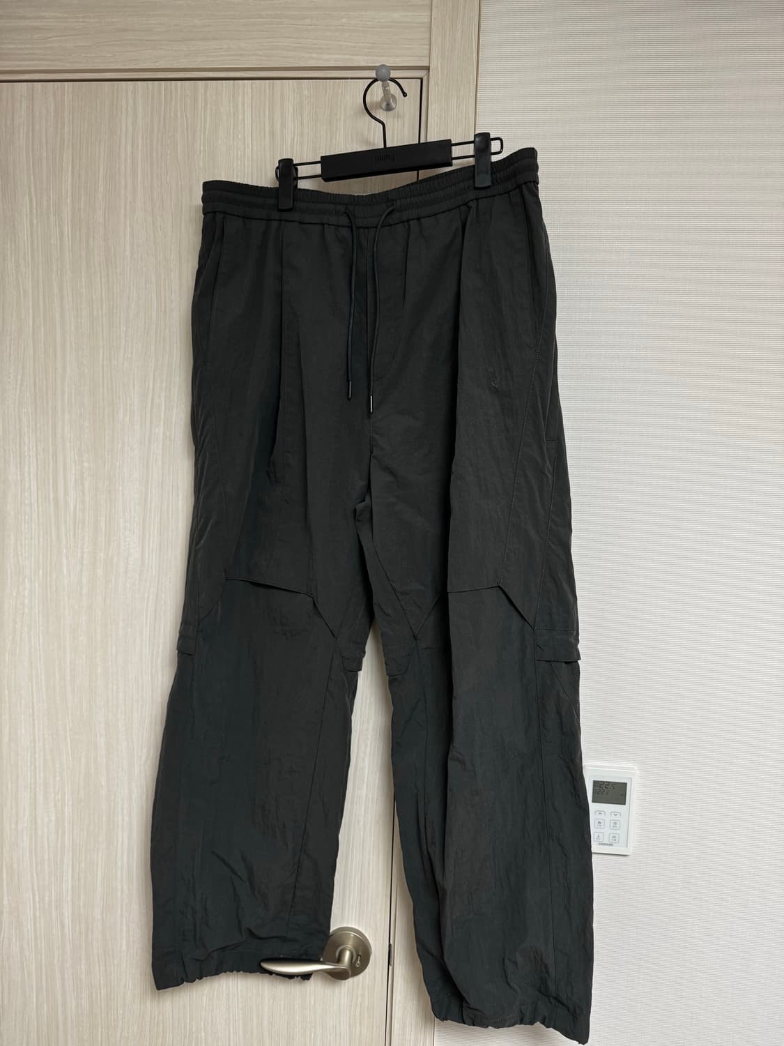 [50] 준지 나일론 스트럭처드 팬츠 그레이 상품이미지2