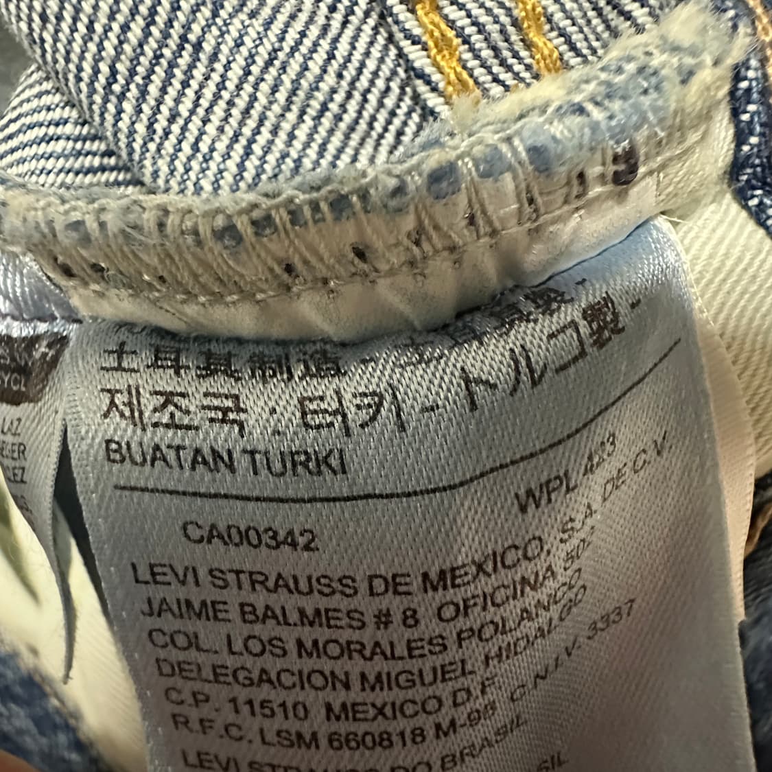 LEVI'S 501XX turkey made selvedge jeans 상품이미지6