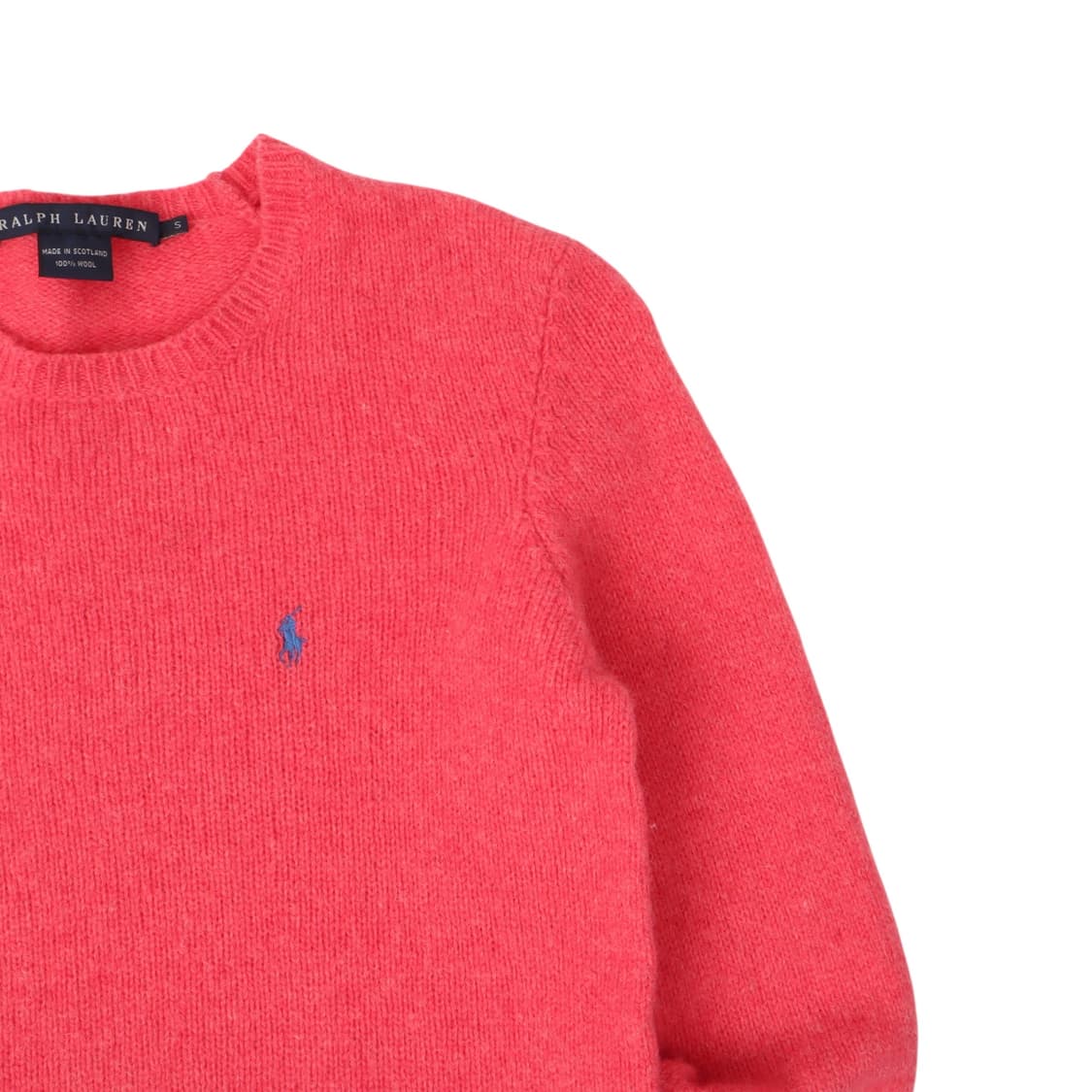 폴로 랄프로렌 코랄 스코틀랜드 울 니트 상품이미지3