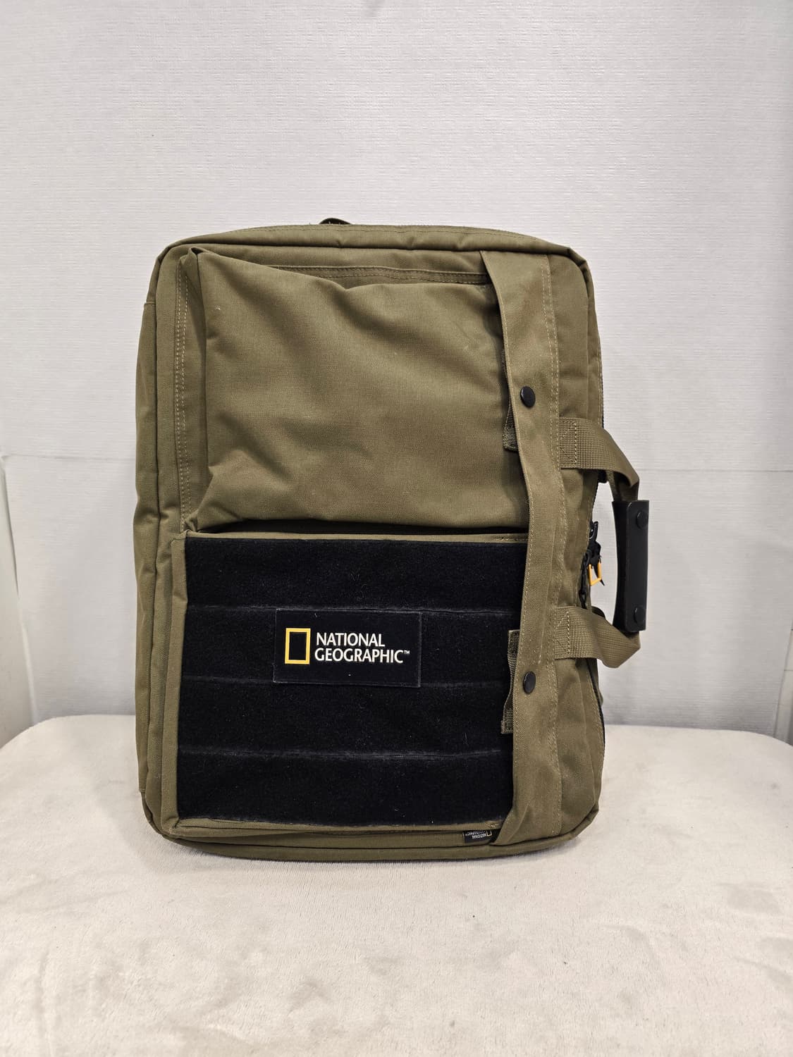 내셔널지오그래픽 3WAY 백팩 토트백 카키 상품이미지1