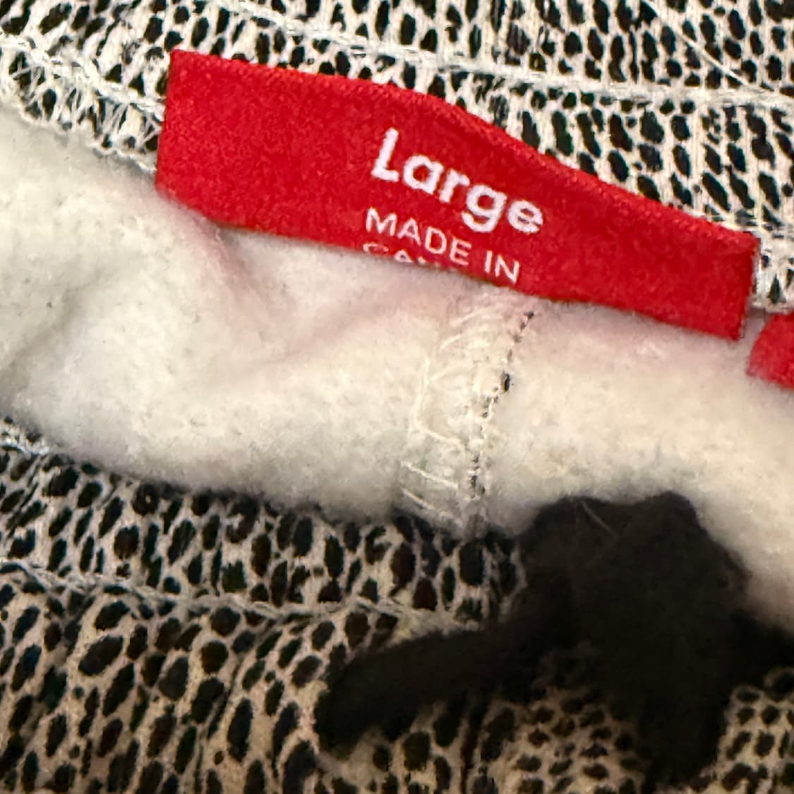 슈프림 스몰박스 스웨트팬츠 스네이크스킨 L 상품이미지3