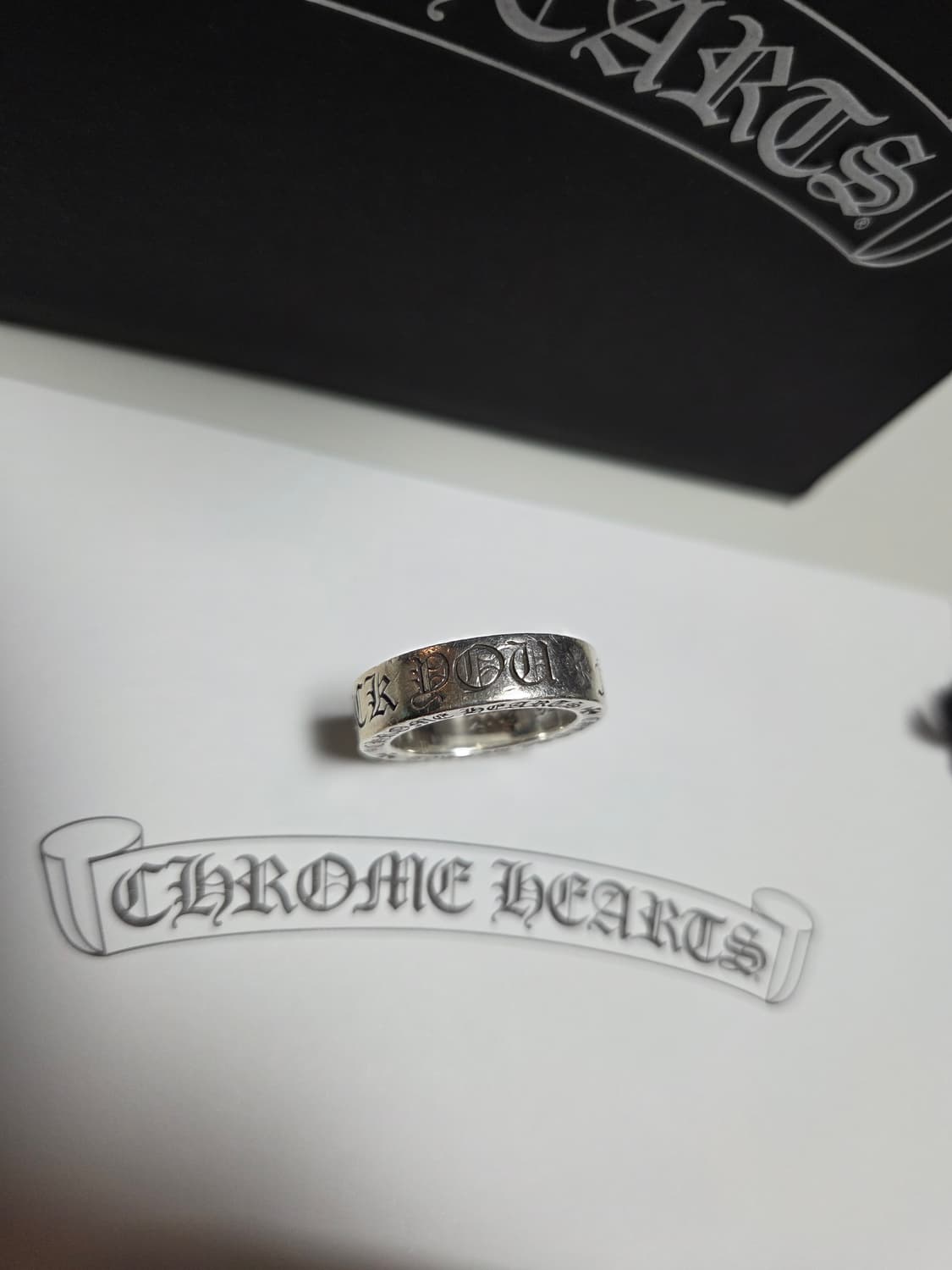 크롬하츠 퍽유링 US65사이즈(국내 13사이즈) 중고 상품이미지6