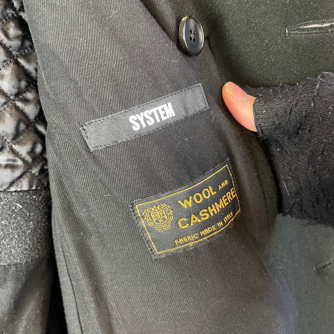 시스템 밀리터리 오피서 코트 상품이미지10