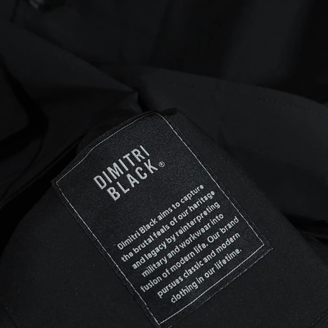 105 DIMITRI BLACK 디미트리블랙 간절기 자켓 상품이미지8