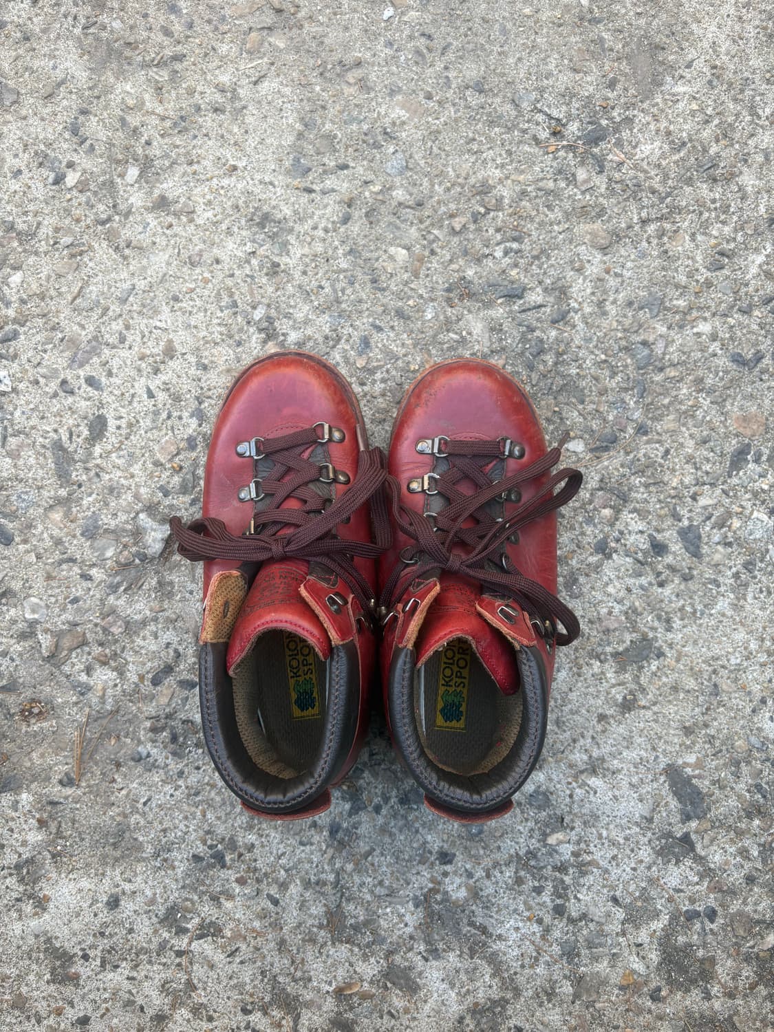 코오롱 통가죽 등산화 w245 상품이미지3