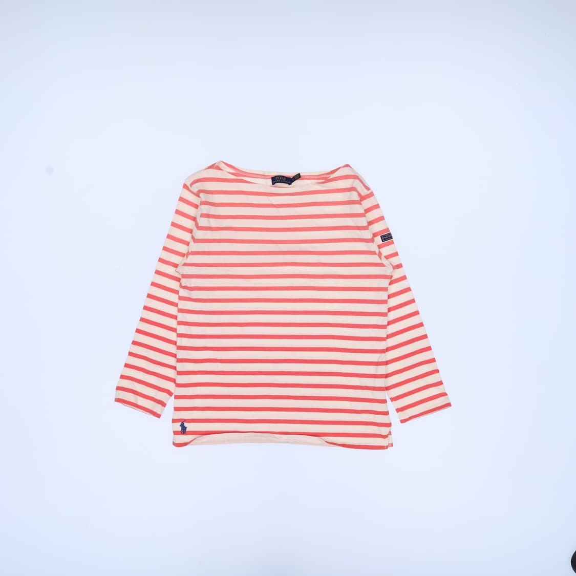 S 폴로 랄프로렌 단가라 긴팔 티셔츠 N7587 상품이미지1