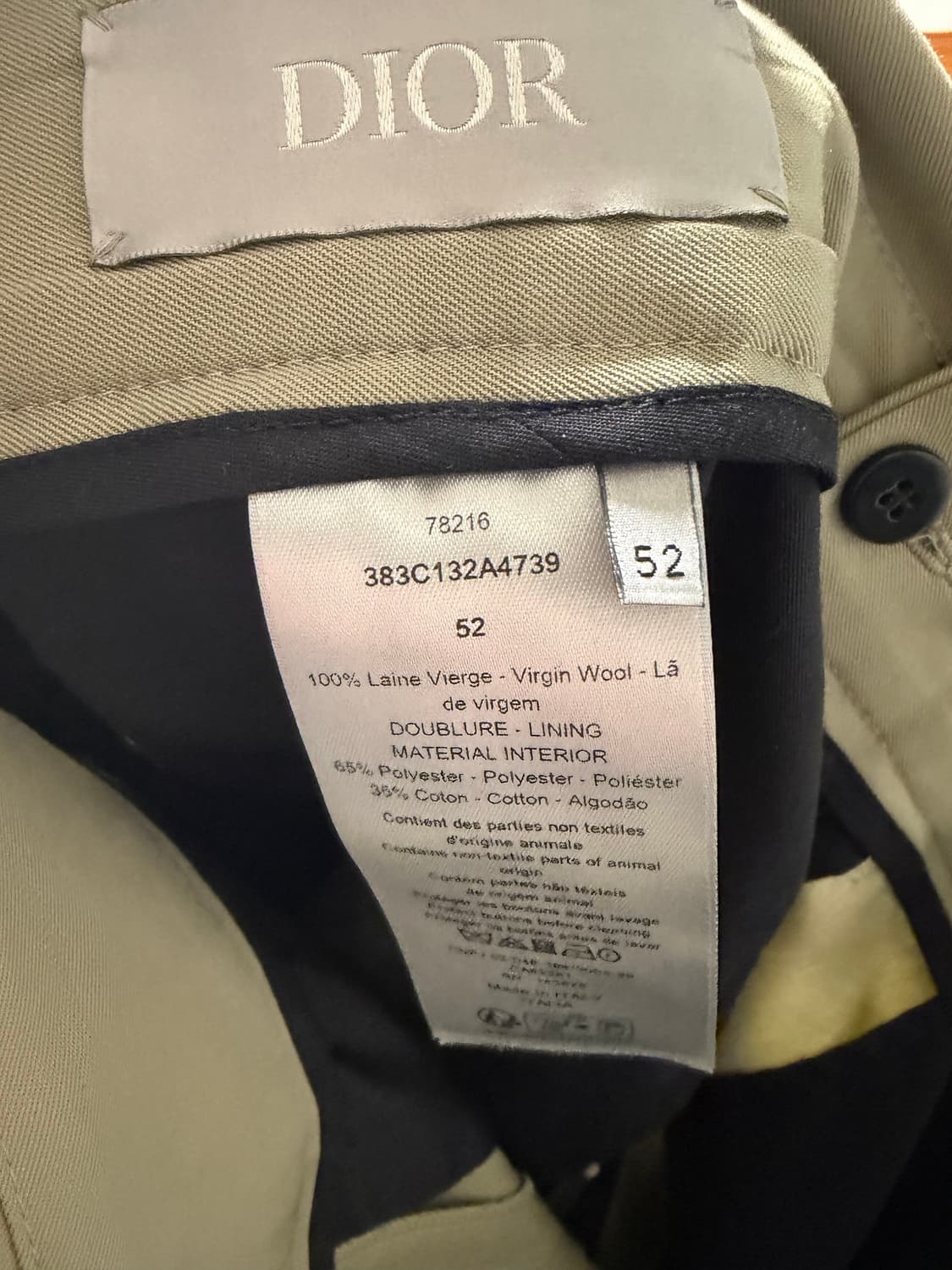 Dior 버뮤다팬츠 [52] 상품이미지4