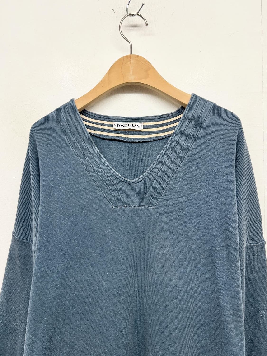 00s 스톤아일랜드 빈티지 브이넥 롱슬리브 상품이미지2