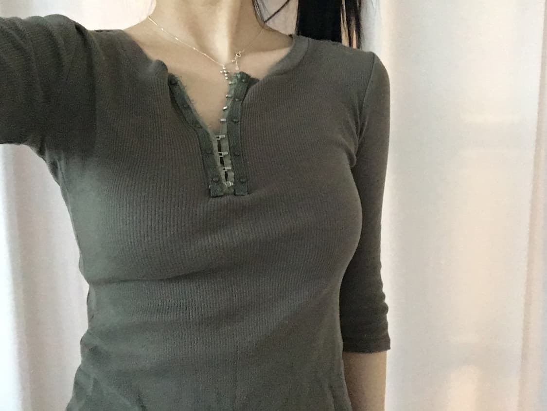 일본 빈티지 7부 반팔티  상품이미지1