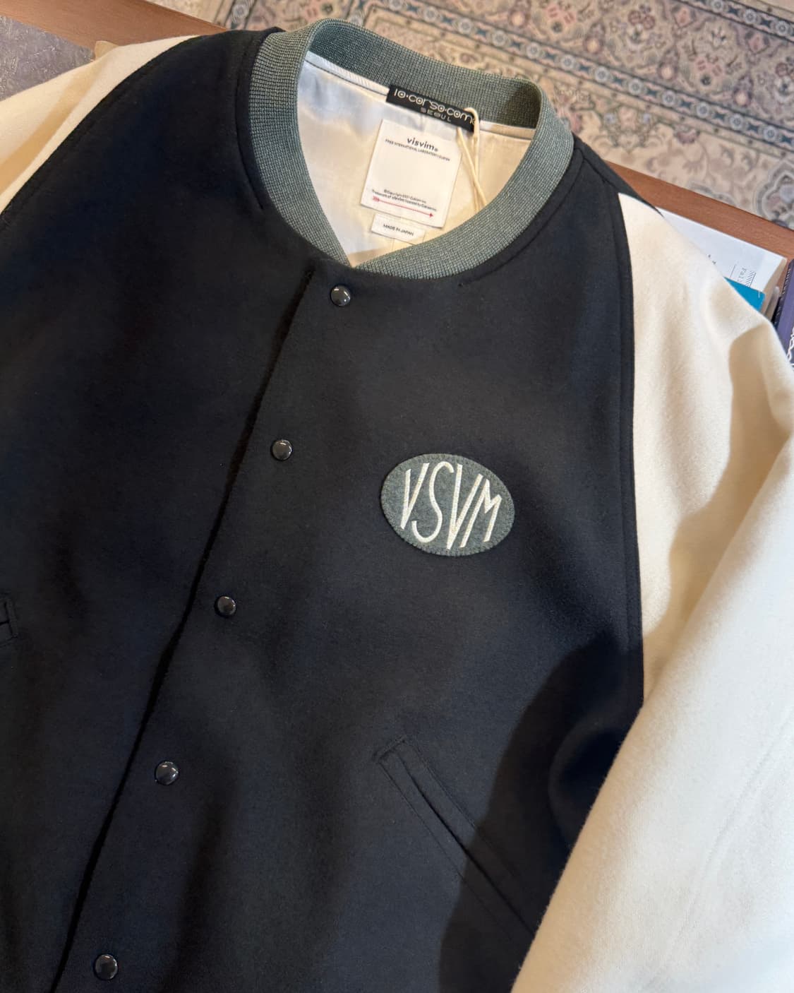 비즈빔 울 바시티 자켓 상품이미지2