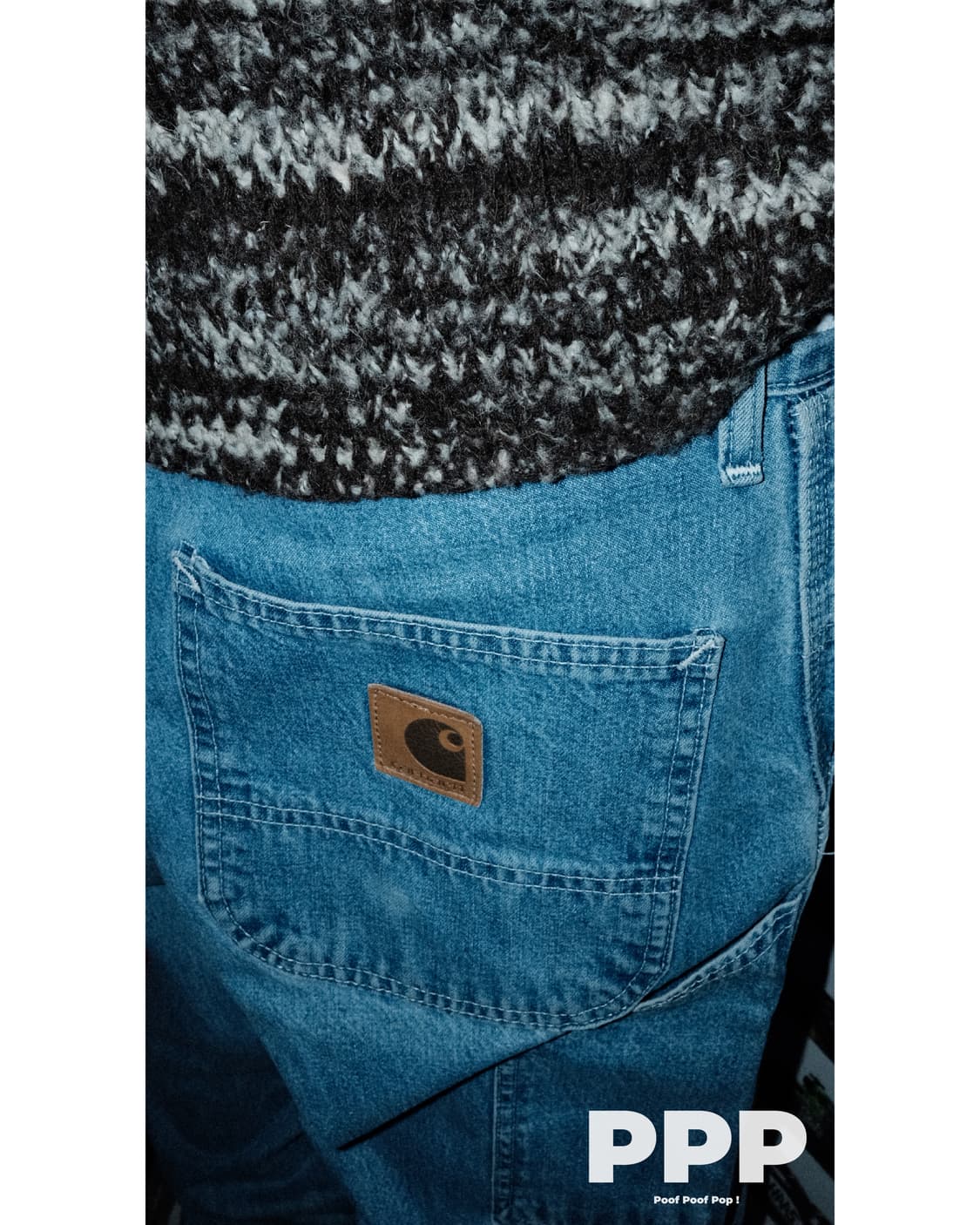 80s Carhartt Carpenter Denim WU0388 USA 상품이미지2