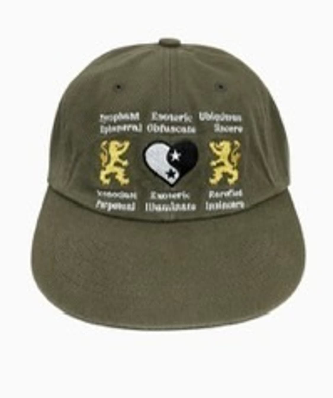 패슬 모자 Lion Heart Washed Cap Khaki 상품이미지1